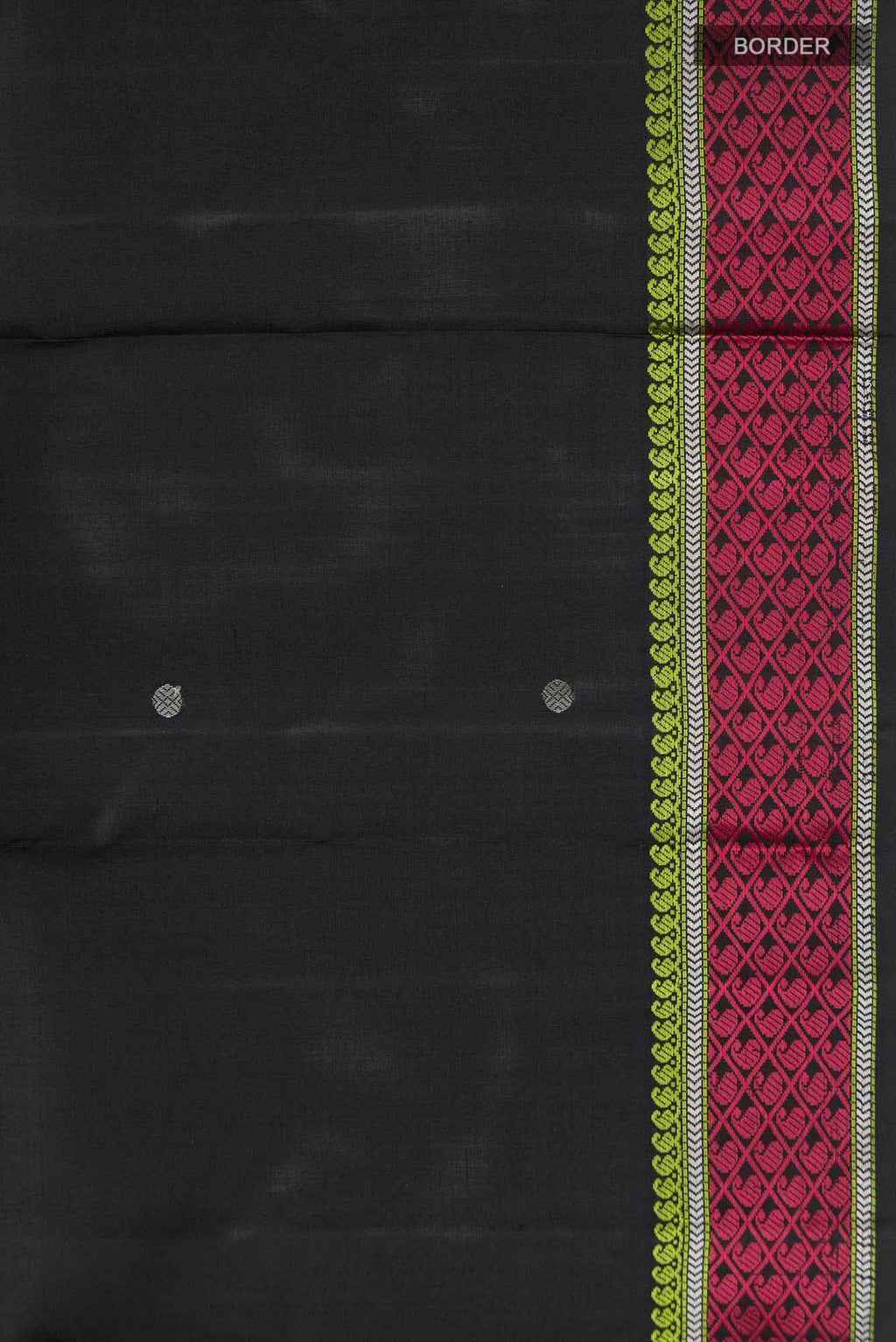 Black Kanchipuram Silk Saree
