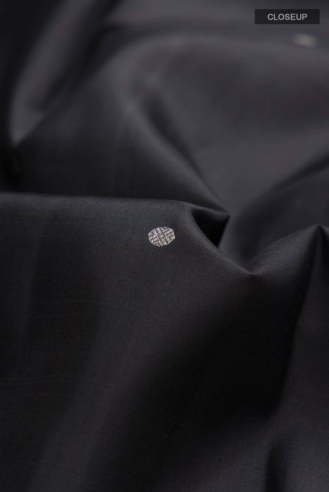 Black Kanchipuram Silk Saree
