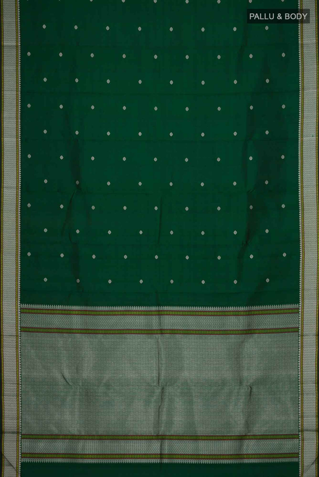 Green Kanchipuram Silk Saree