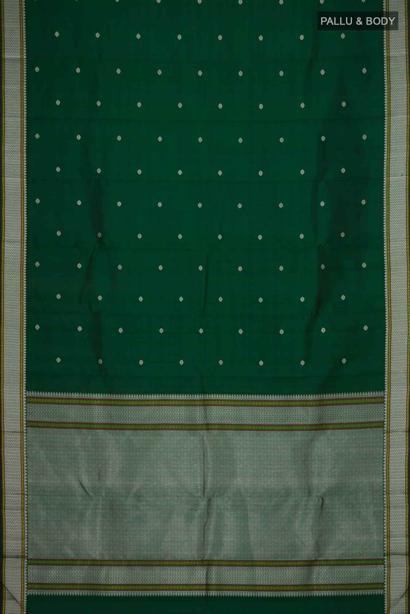 Green Kanchipuram Silk Saree
