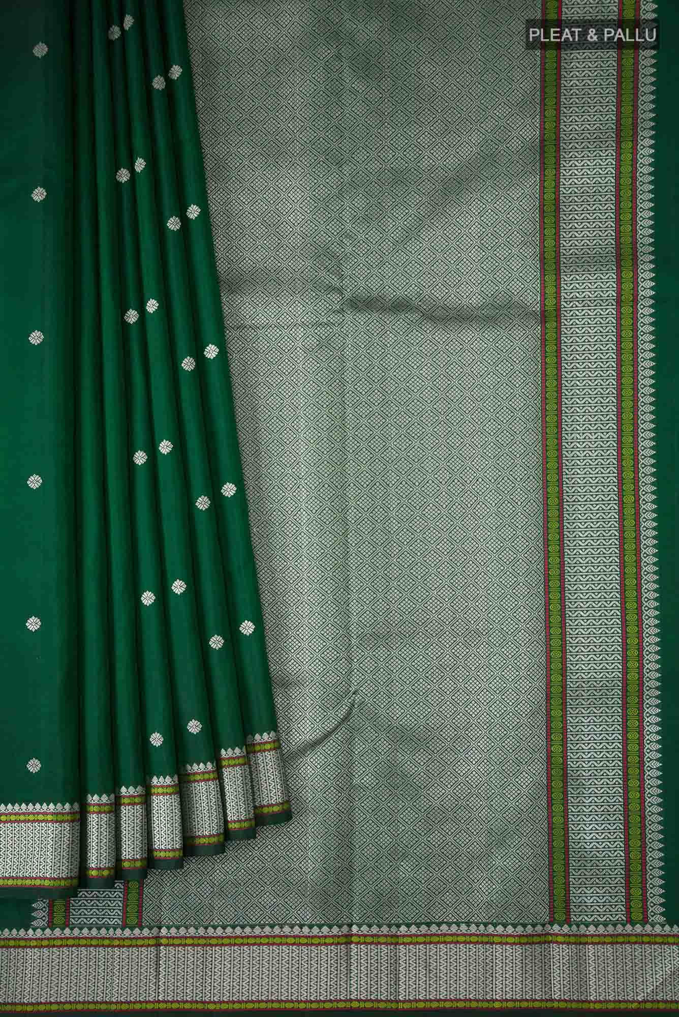 Green Kanchipuram Silk Saree
