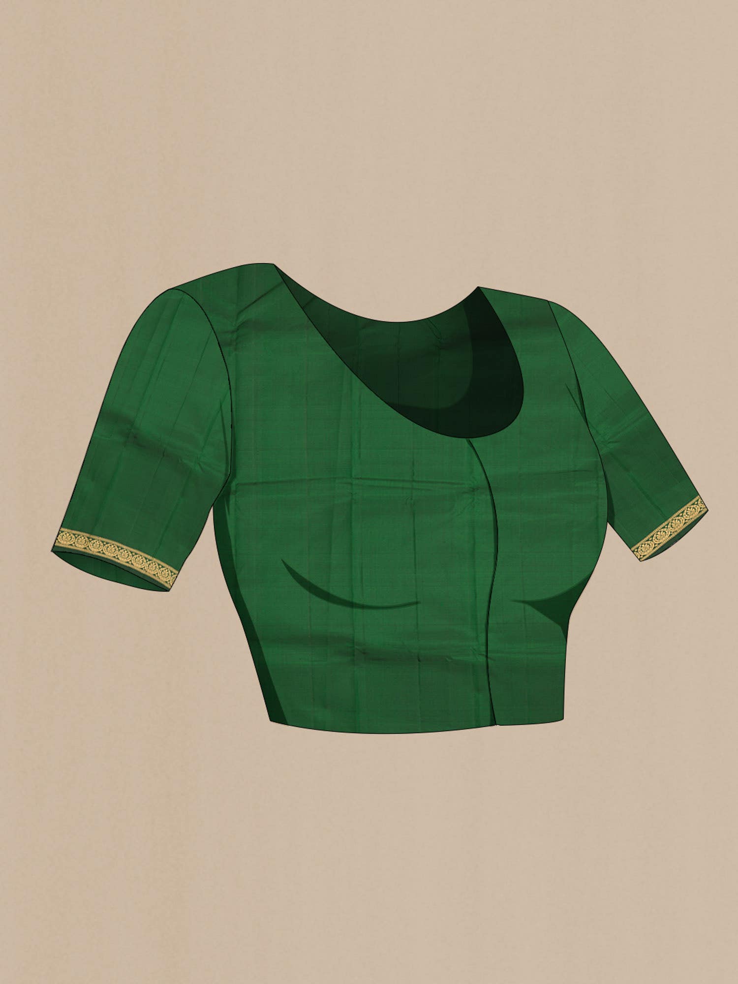 Green Kanchipuram Silk Saree