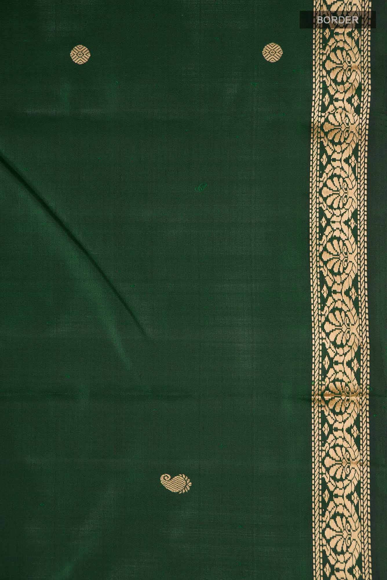 Green Kanchipuram Silk Saree