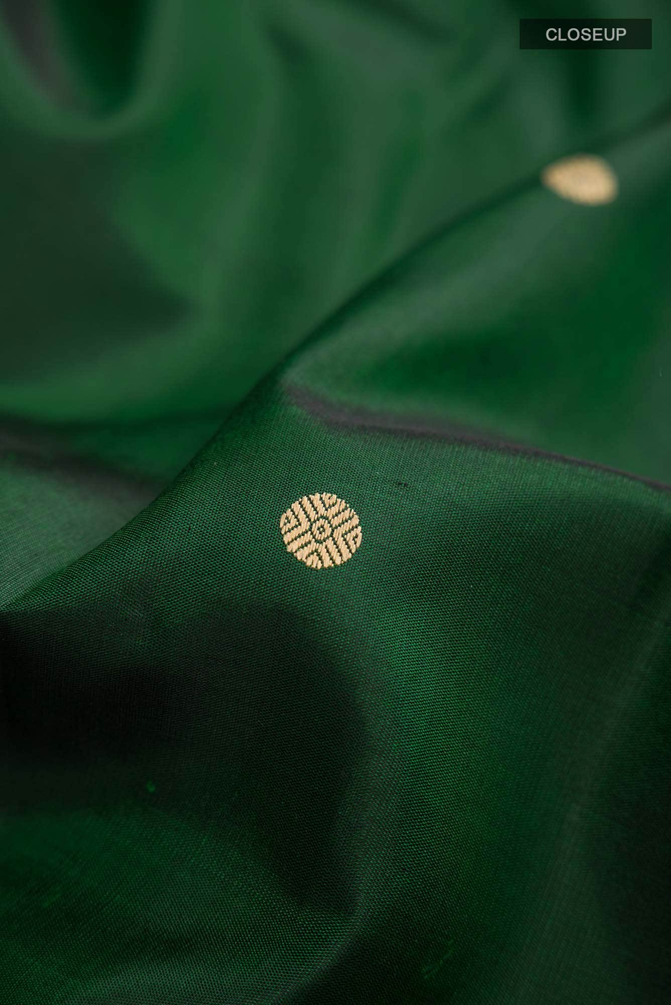Green Kanchipuram Silk Saree