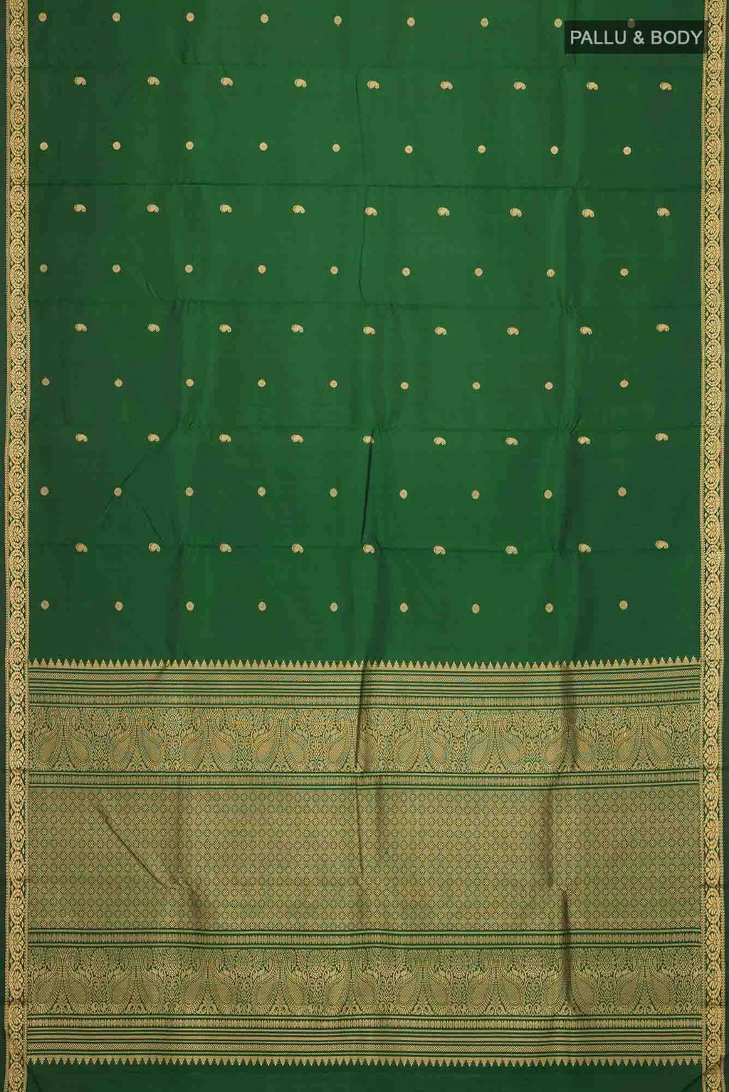 Green Kanchipuram Silk Saree