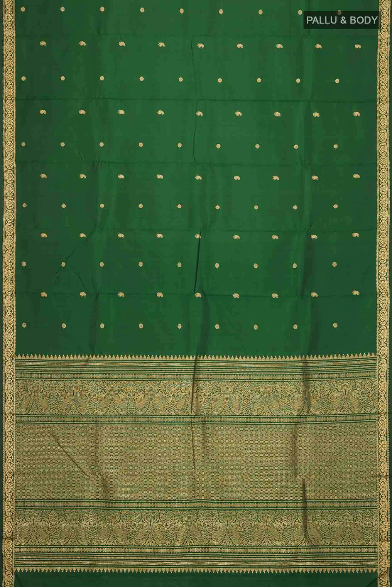 Green Kanchipuram Silk Saree