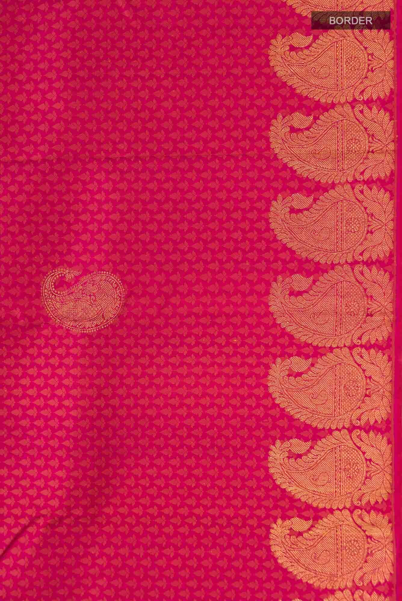 Pink Kanchipuram Silk Saree