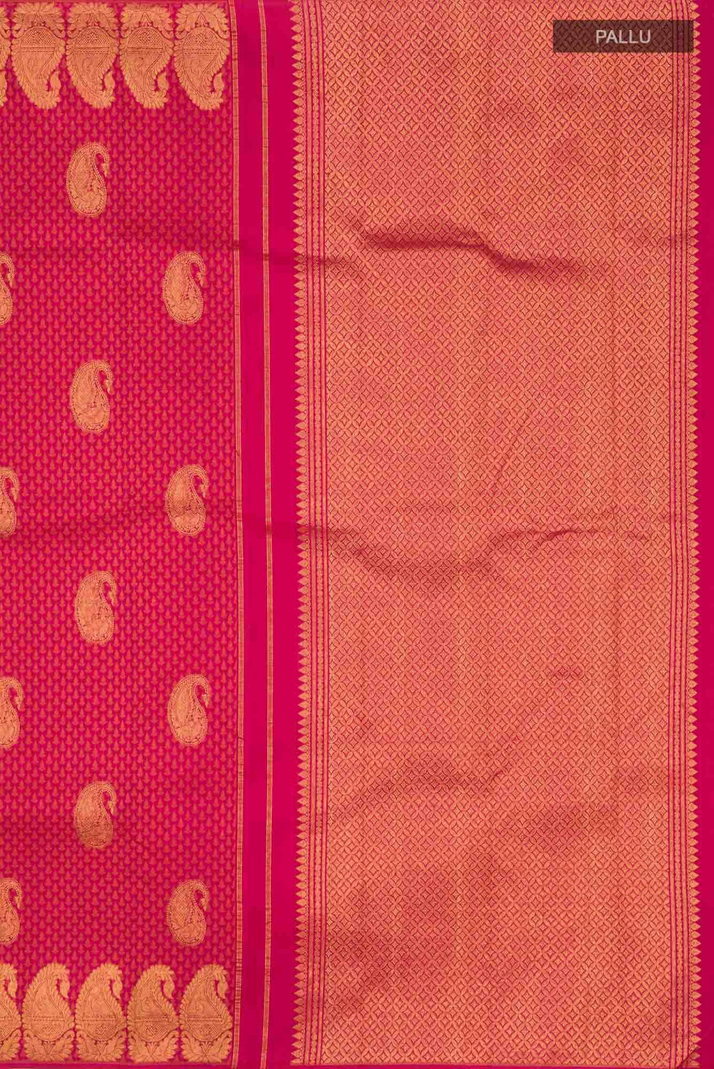 Pink Kanchipuram Silk Saree
