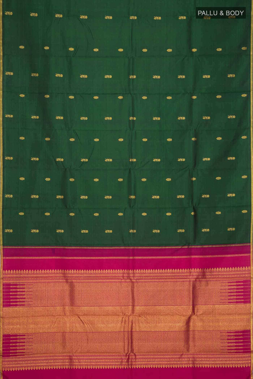 Green Kanchipuram Silk Saree