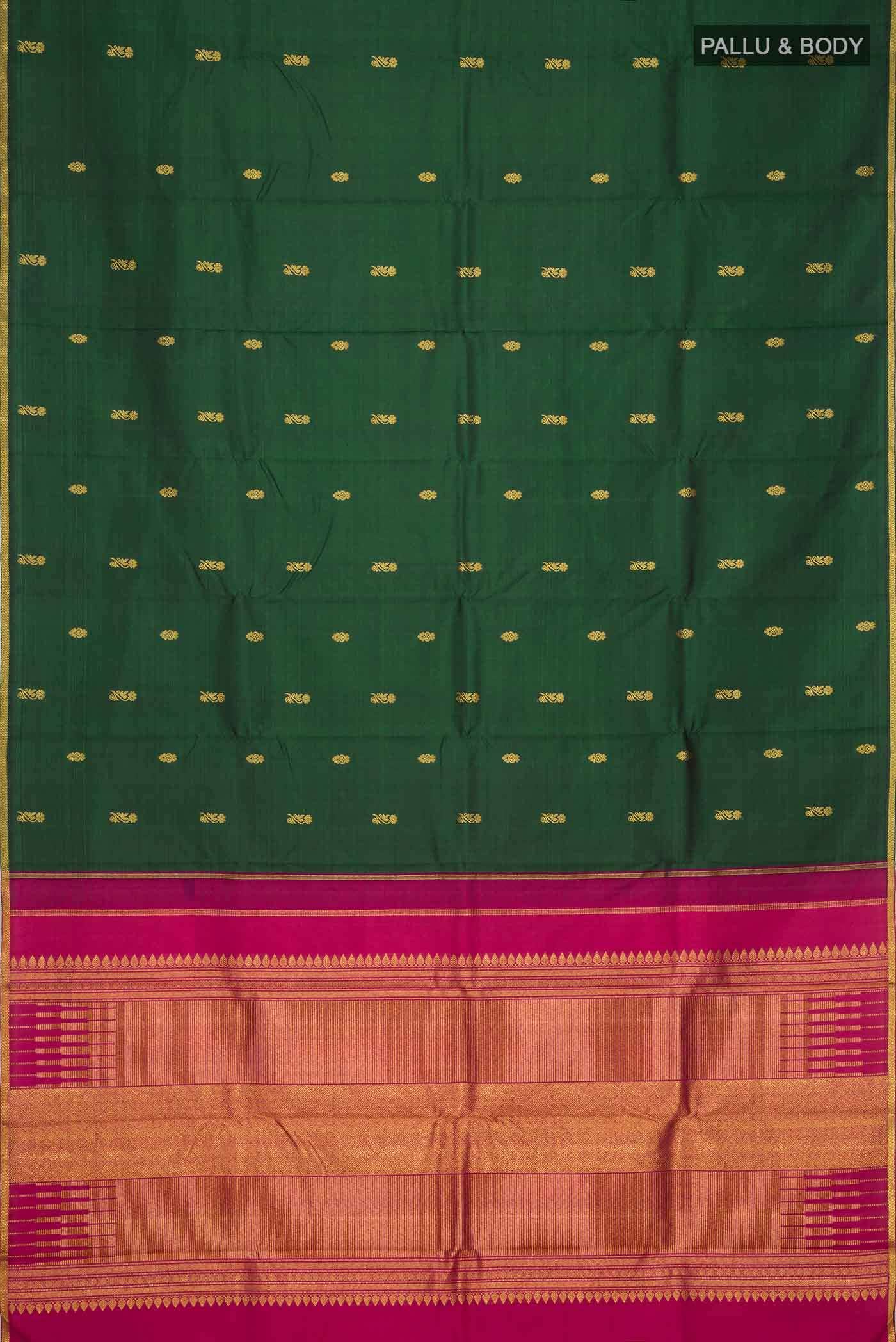 Green Kanchipuram Silk Saree