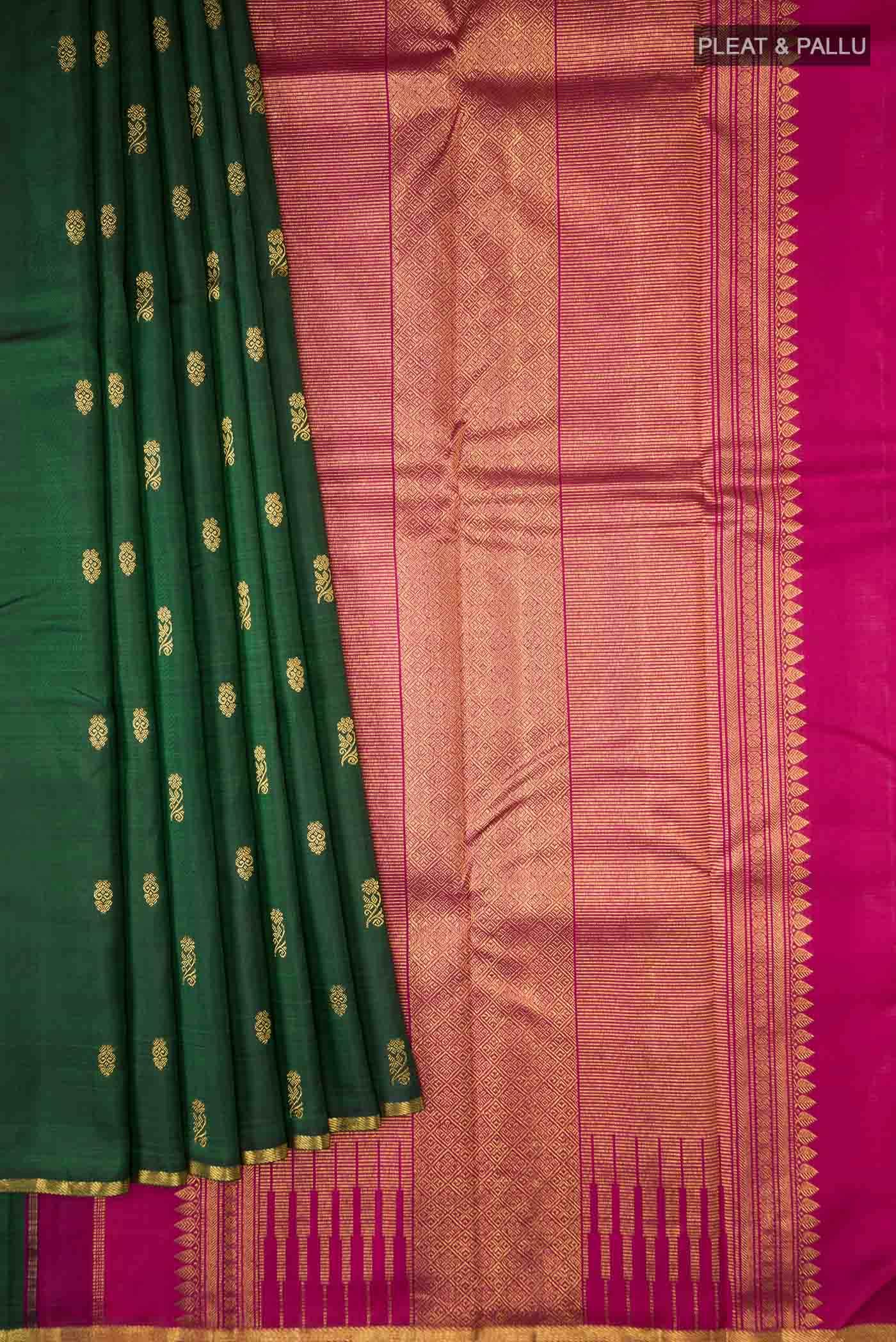 Green Kanchipuram Silk Saree