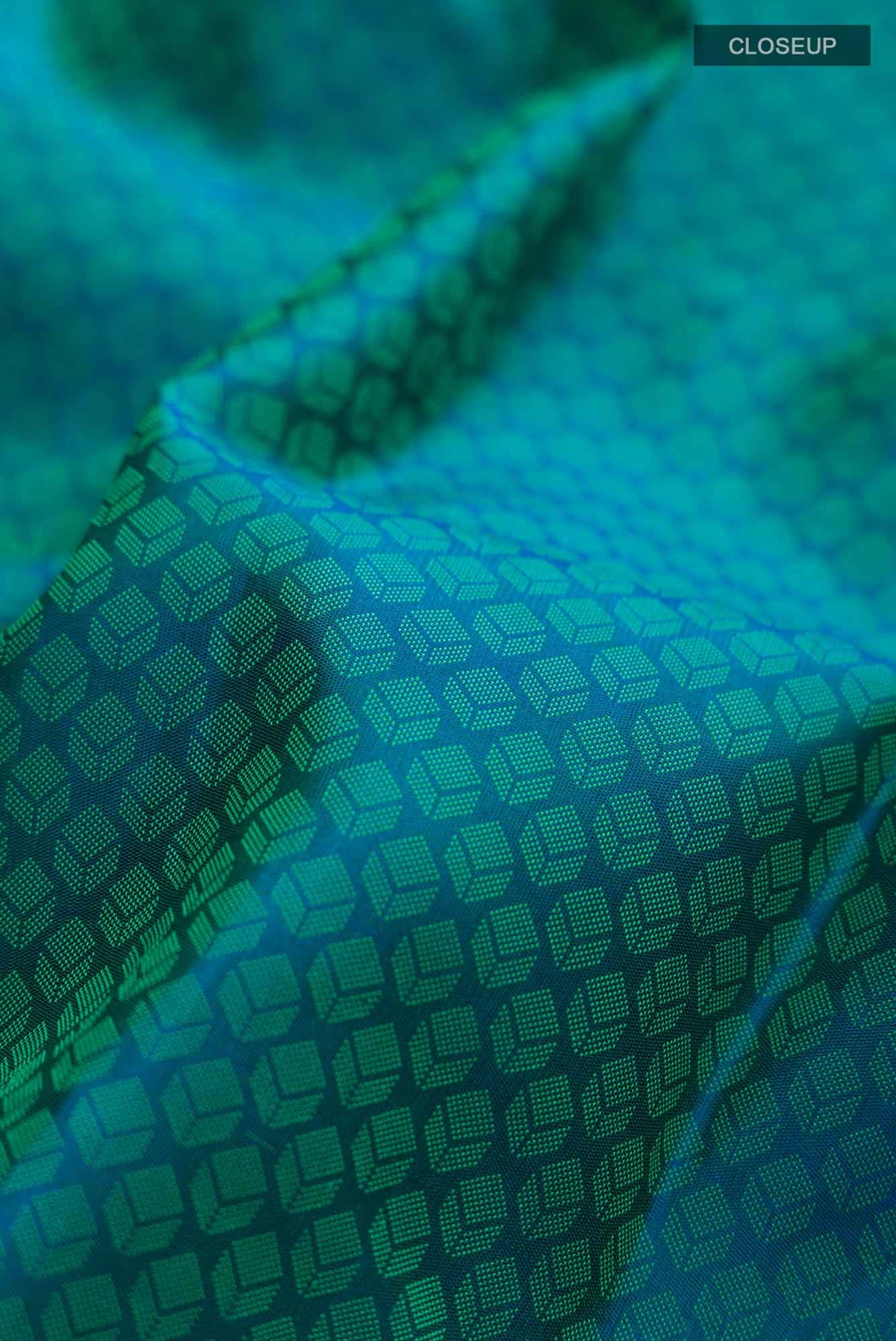 Blue Kanchipuram Silk Saree