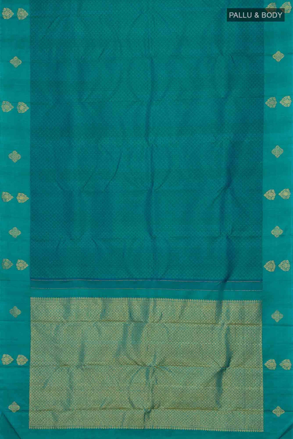 Blue Kanchipuram Silk Saree