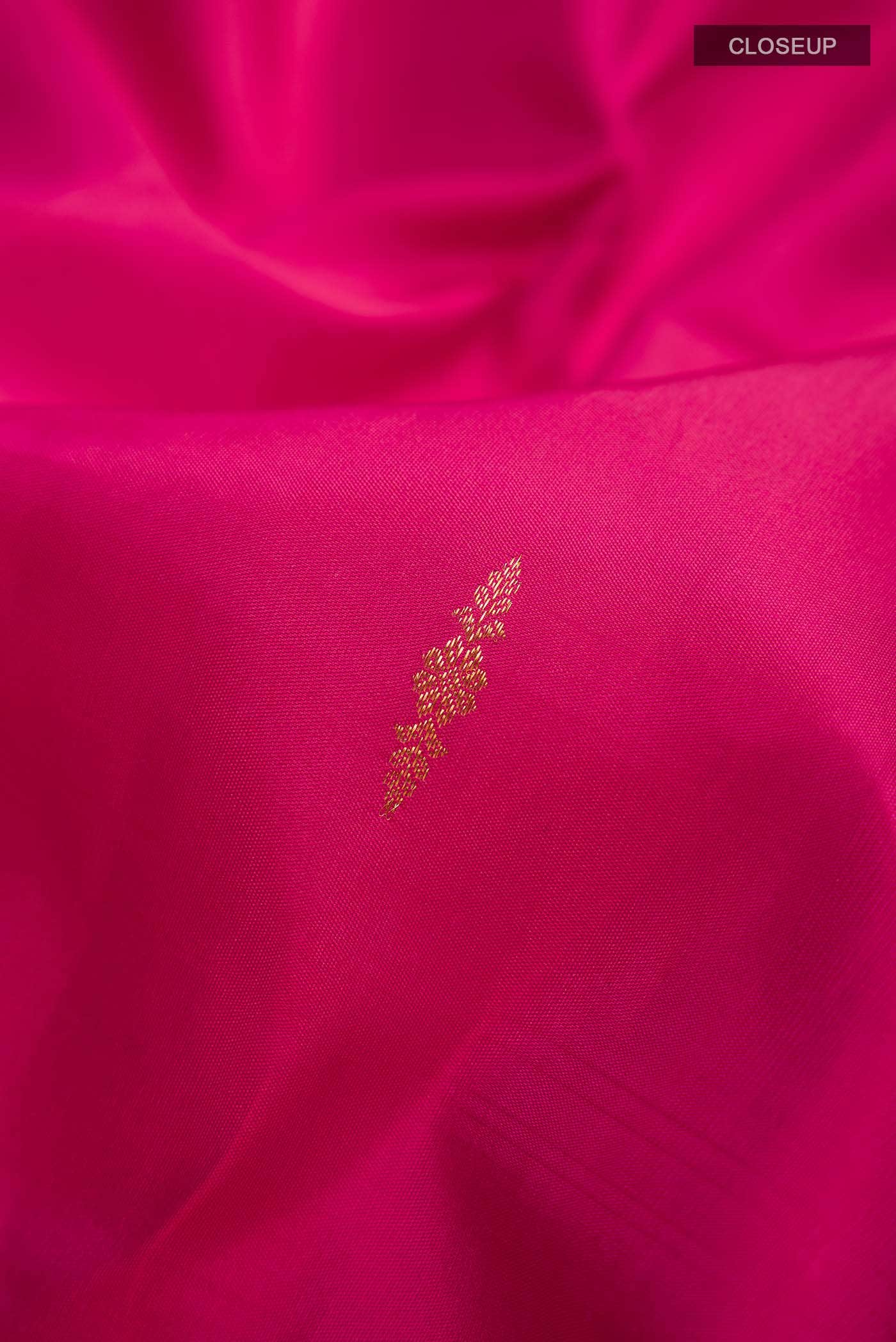 Pink Kanchipuram Silk Saree