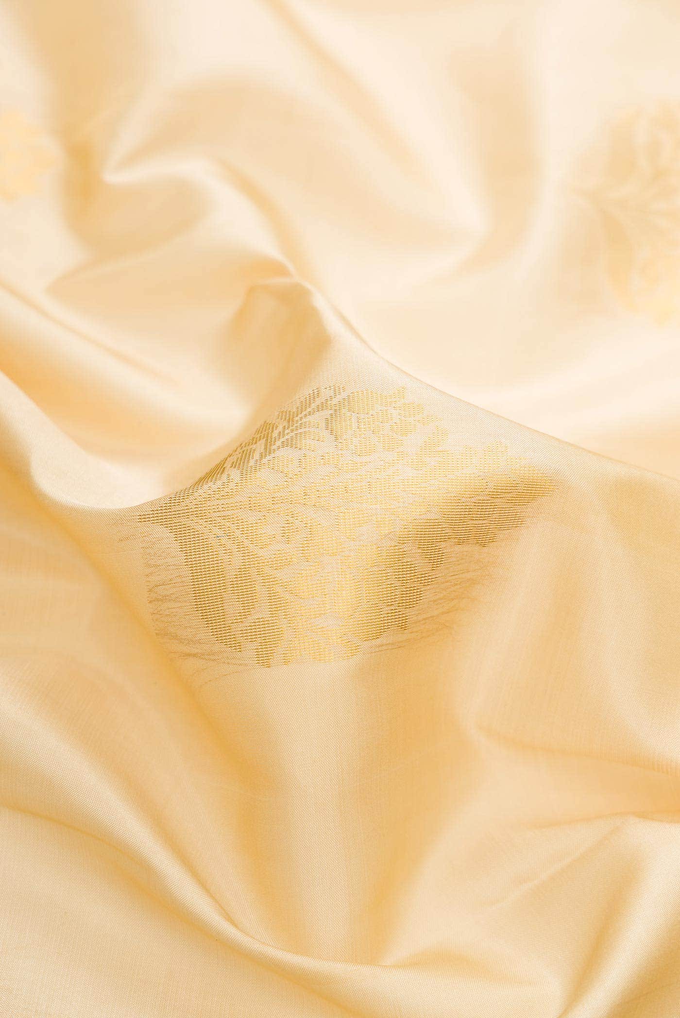 Sandal Dual Tone Soft Silk Saree