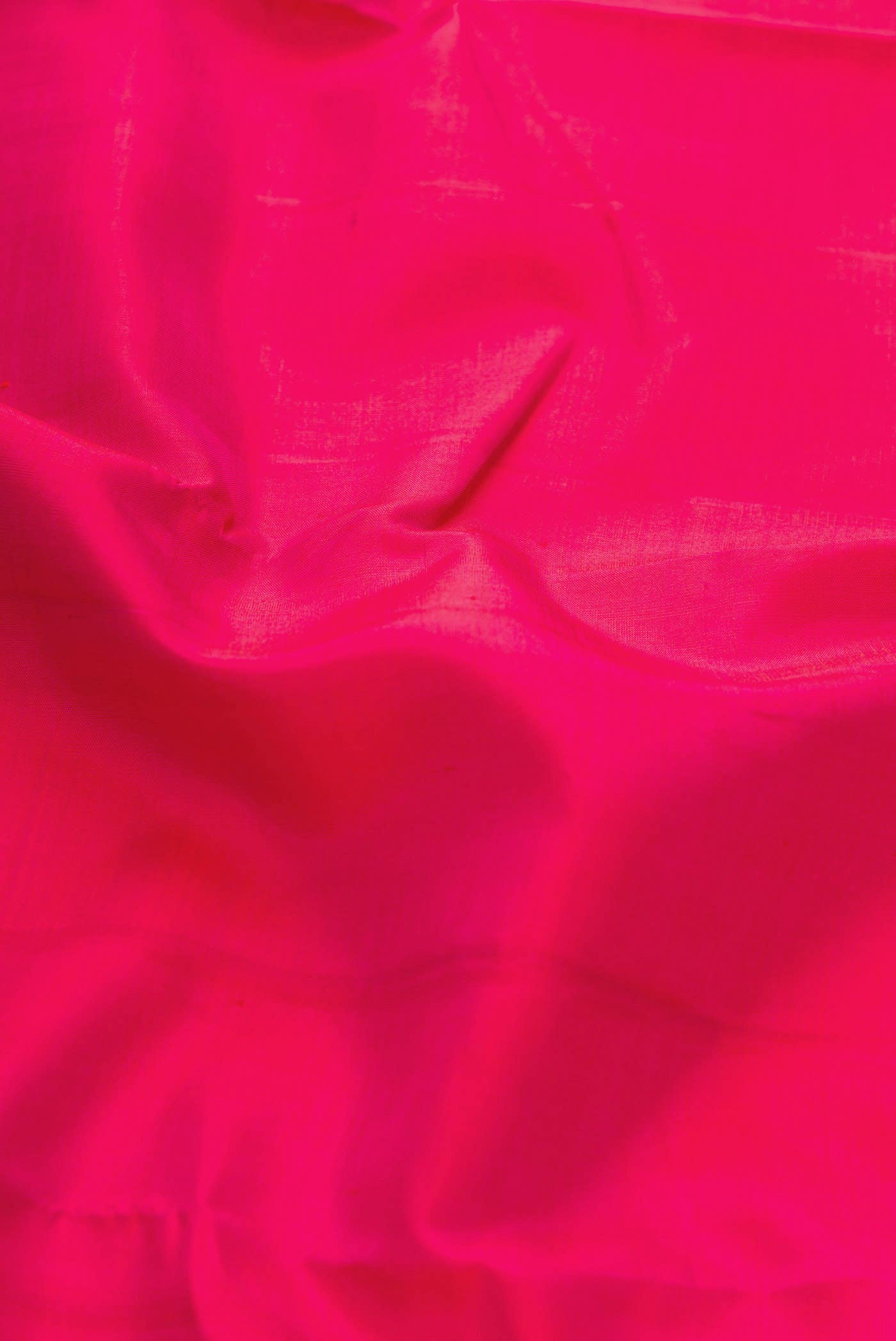 Pure Silk Pure Zari Dark Pink Dual Tone Kanchipuram Saree