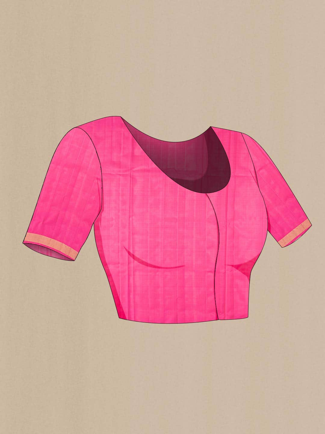 Pink Soft Silk Saree