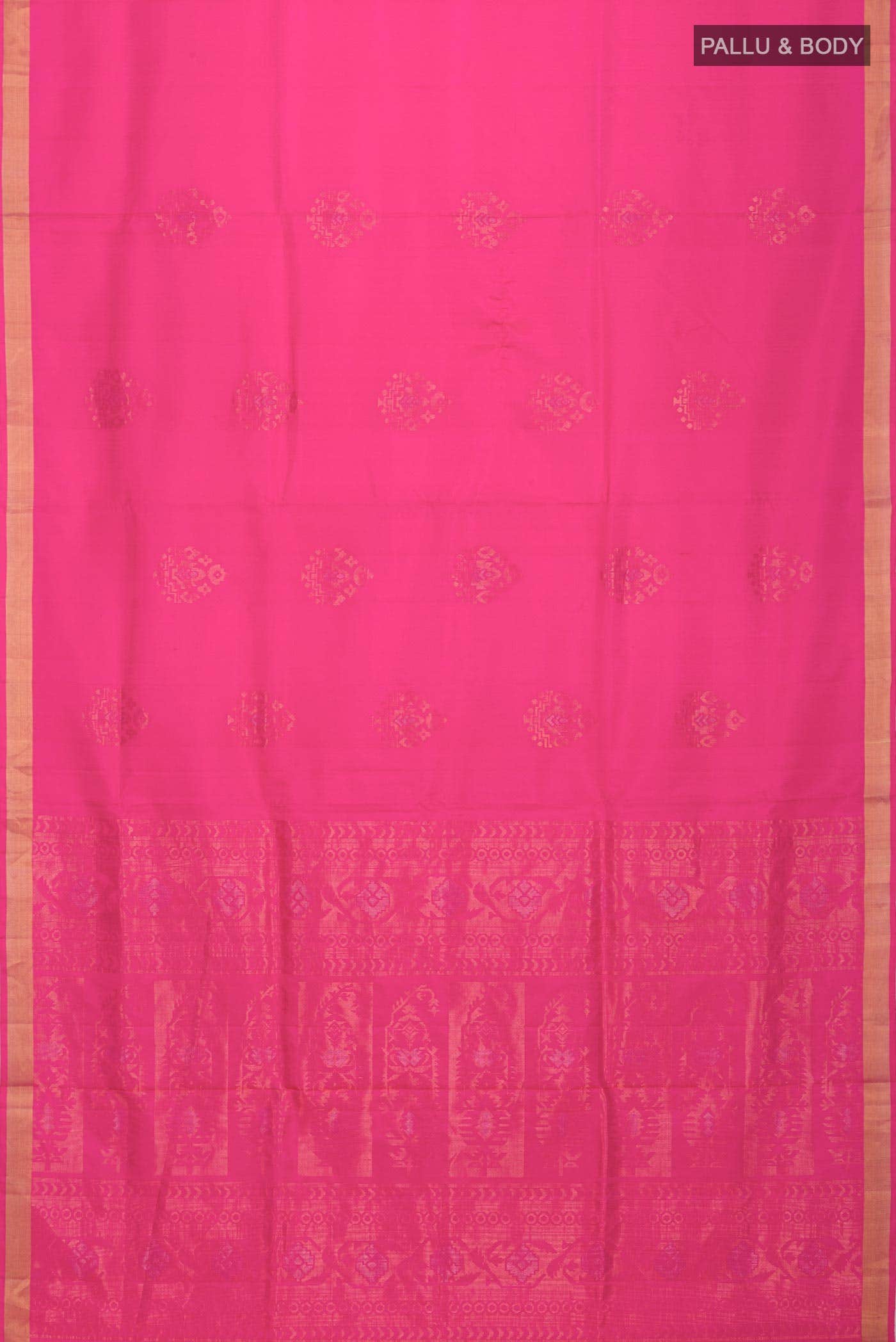 Pink Soft Silk Saree