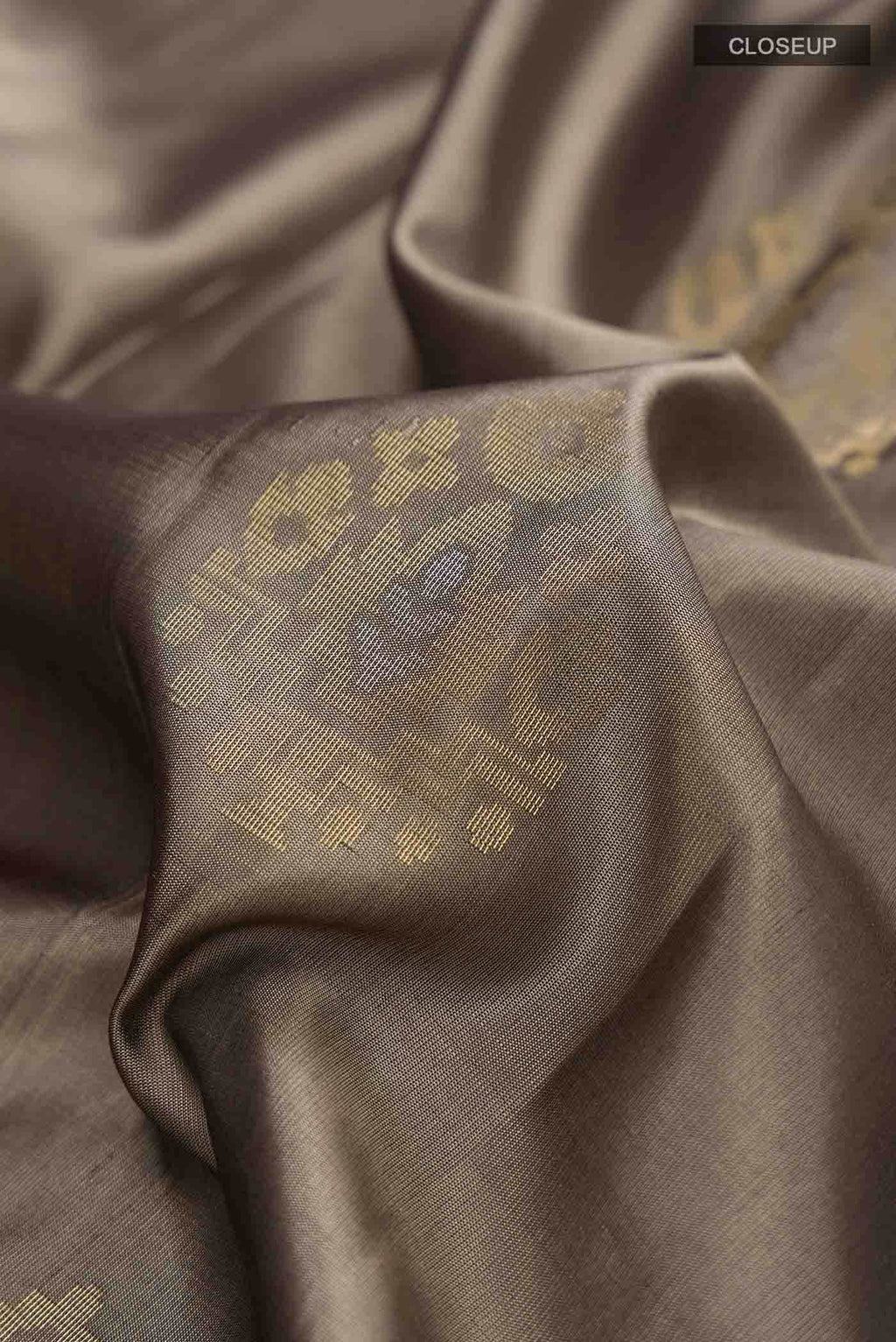 Grey Soft Silk Saree