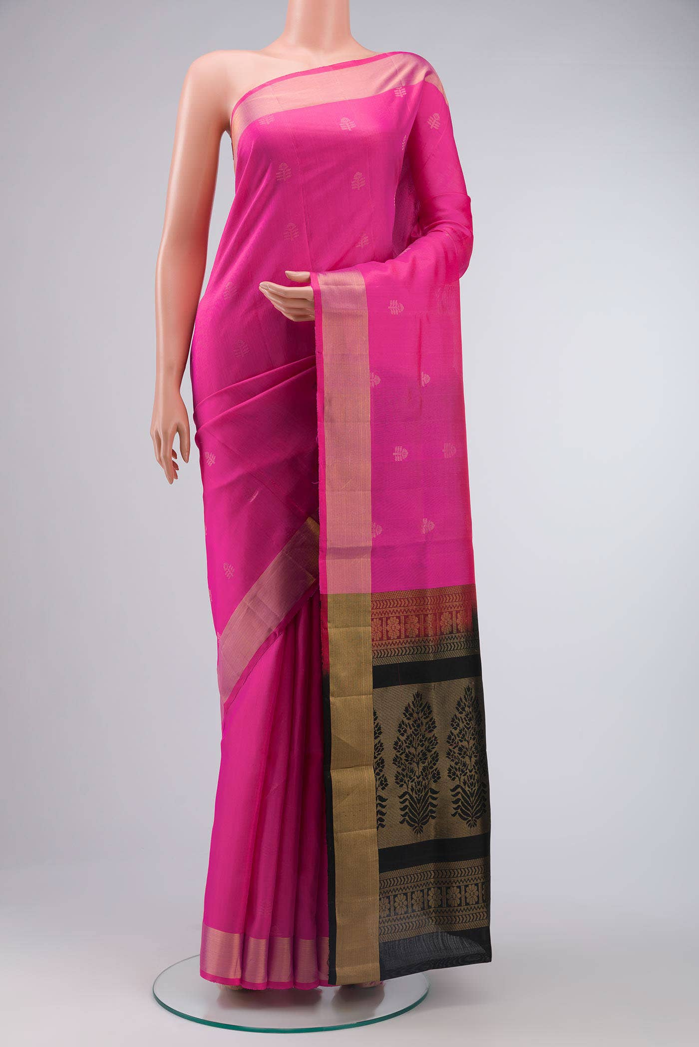 Pink Soft Silk Saree