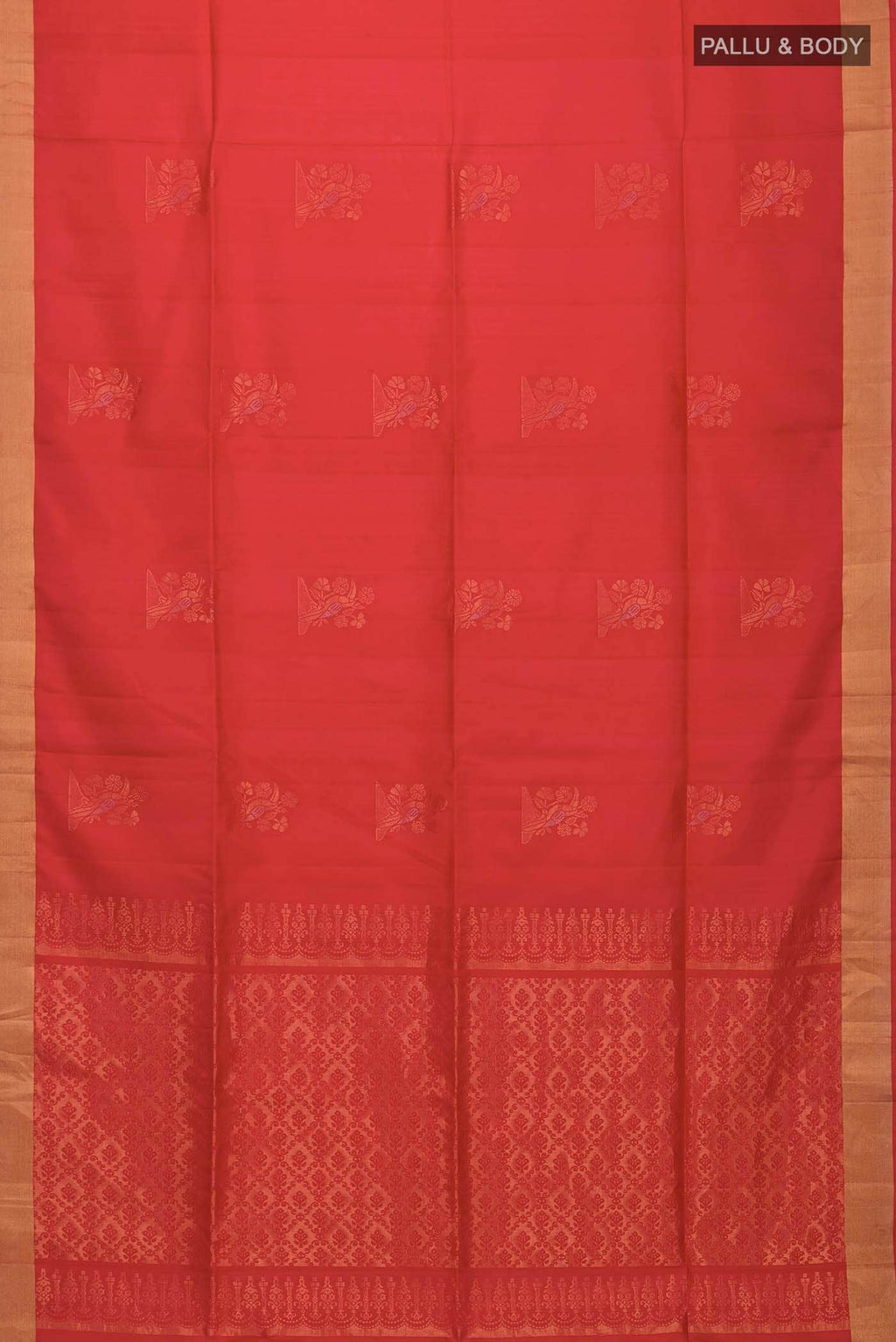 Red Soft Silk Saree