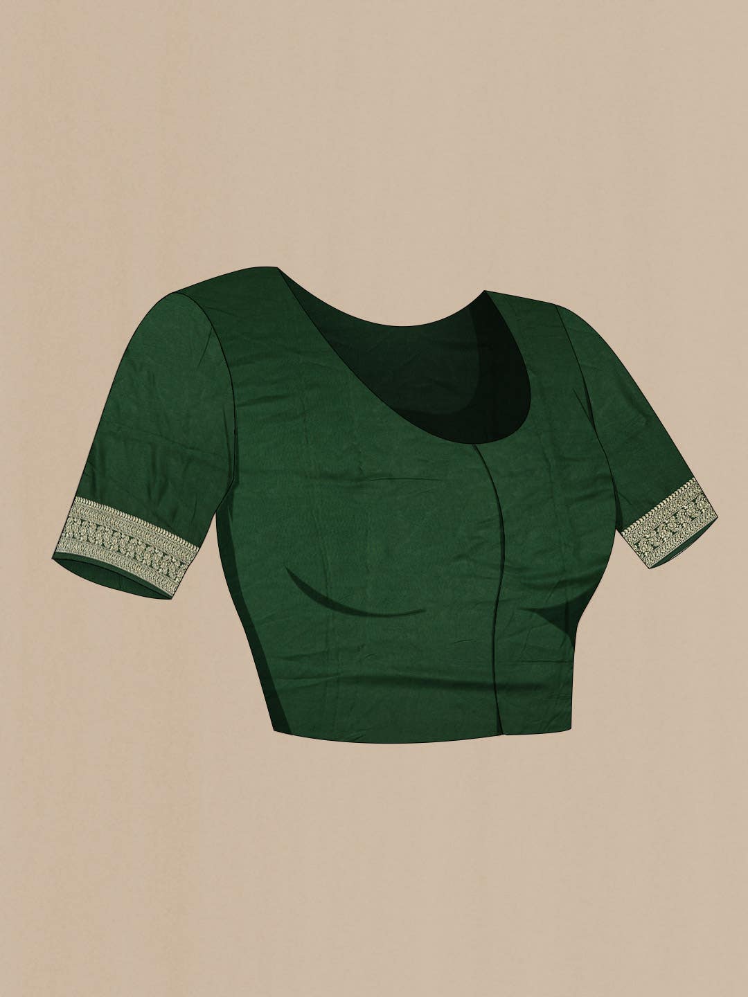 Green Georgette Saree