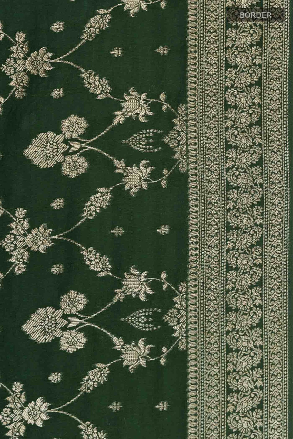 Green Georgette Saree