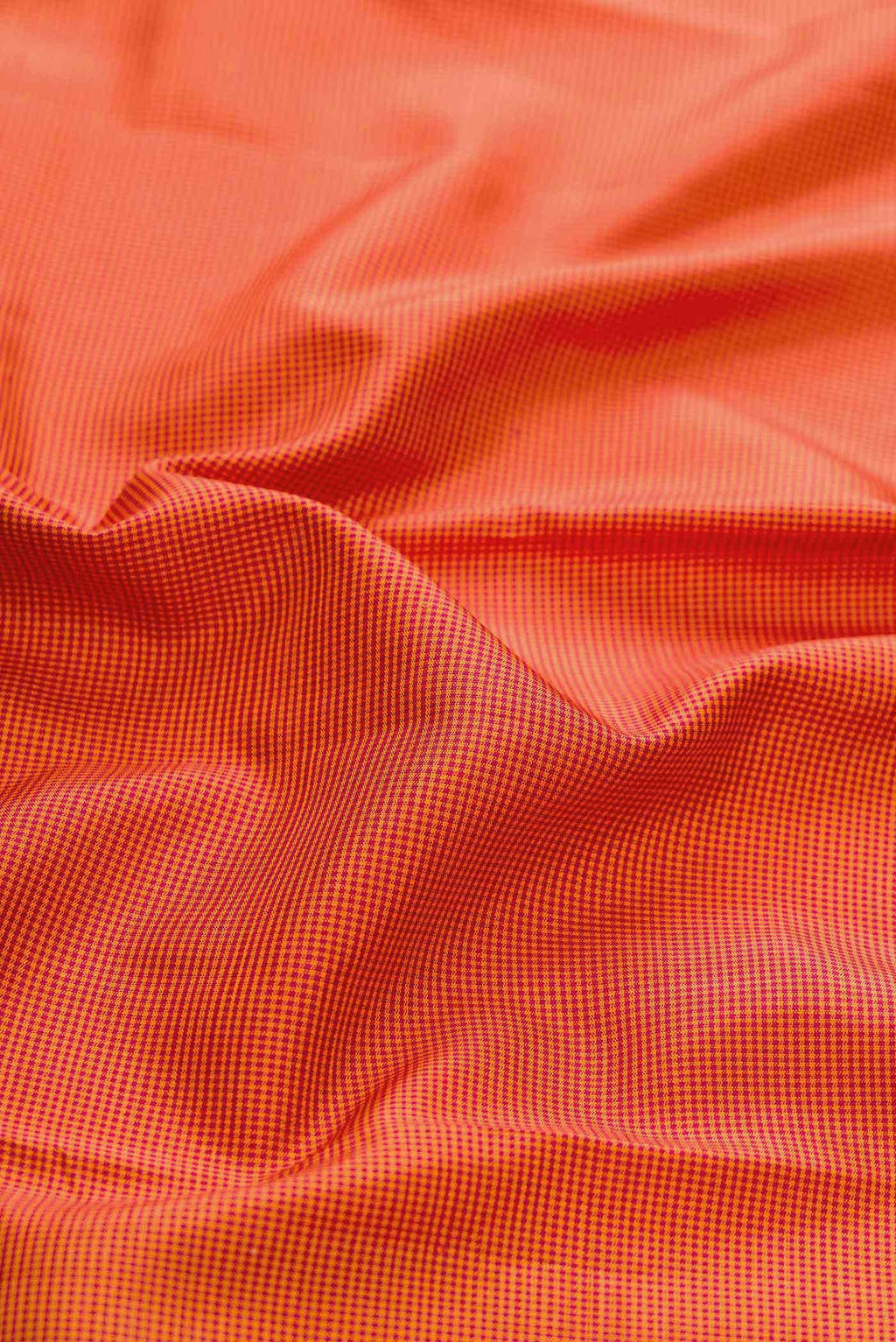 Orange Kanchipuram Silk Saree