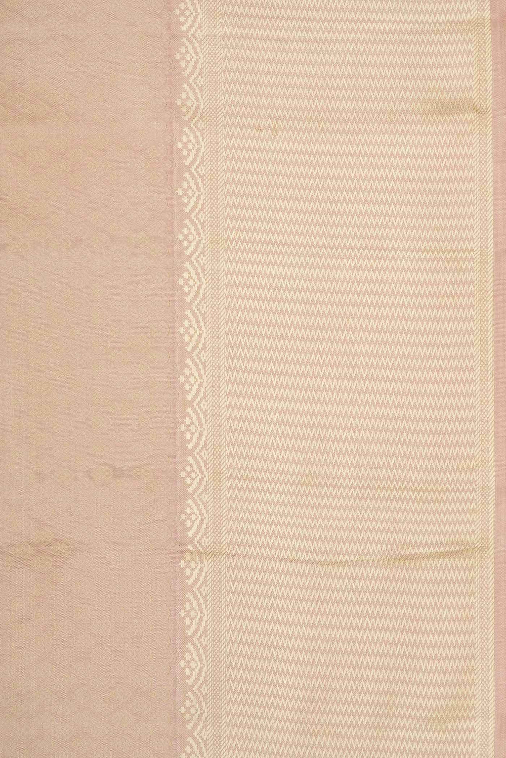 Dark Beige Dual Tone Kanchipuram Silk Saree