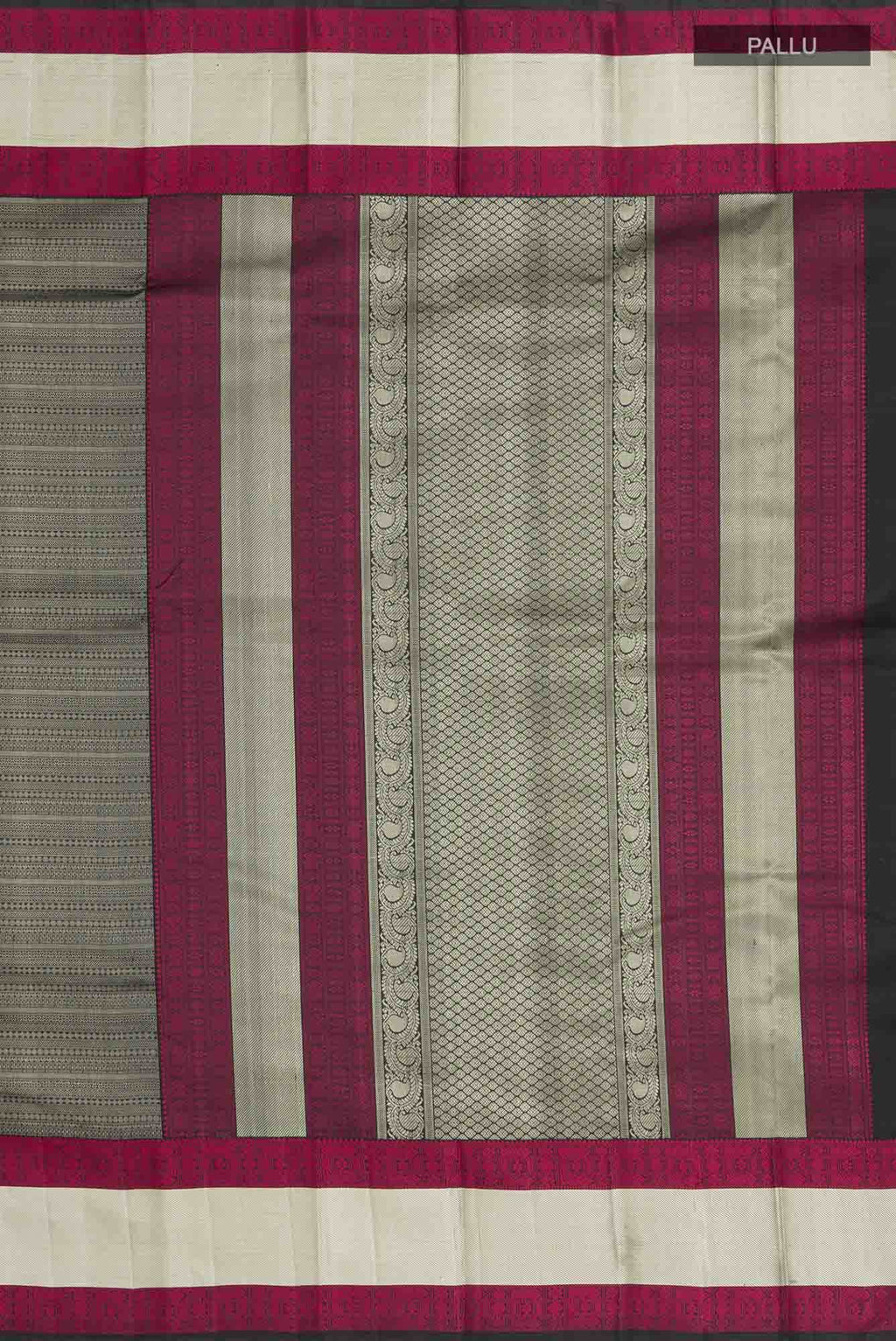 Black Kanchipuram Silk Saree