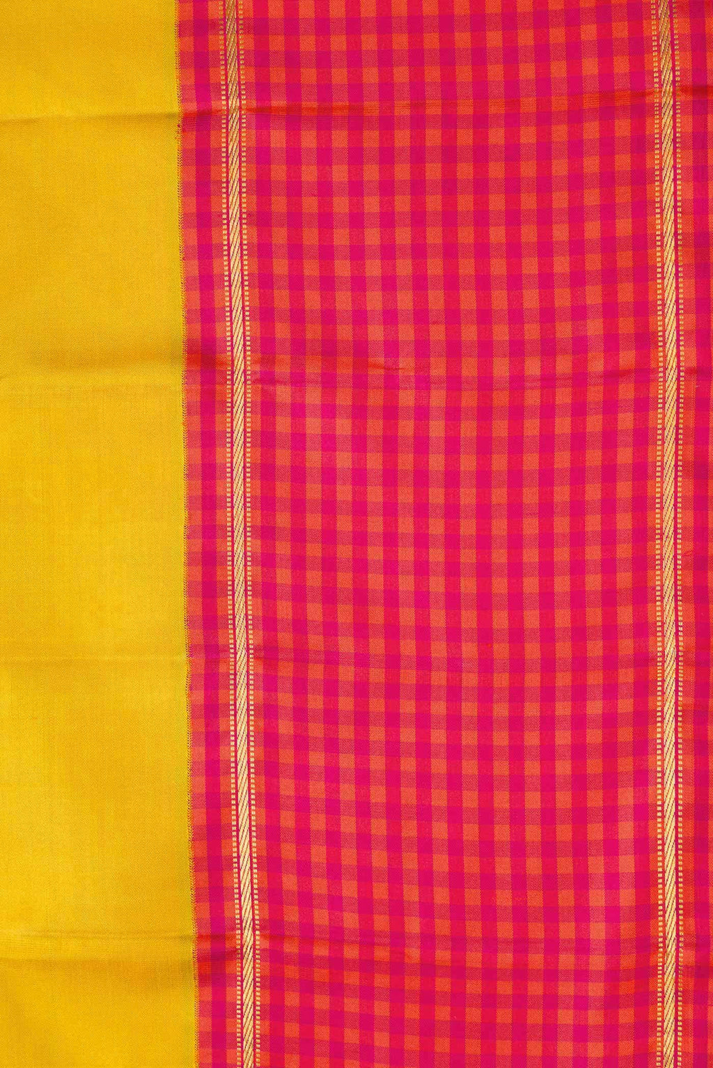 Pure Silk Pure Zari Mehandi Green Dual Tone Kanchipuram Saree