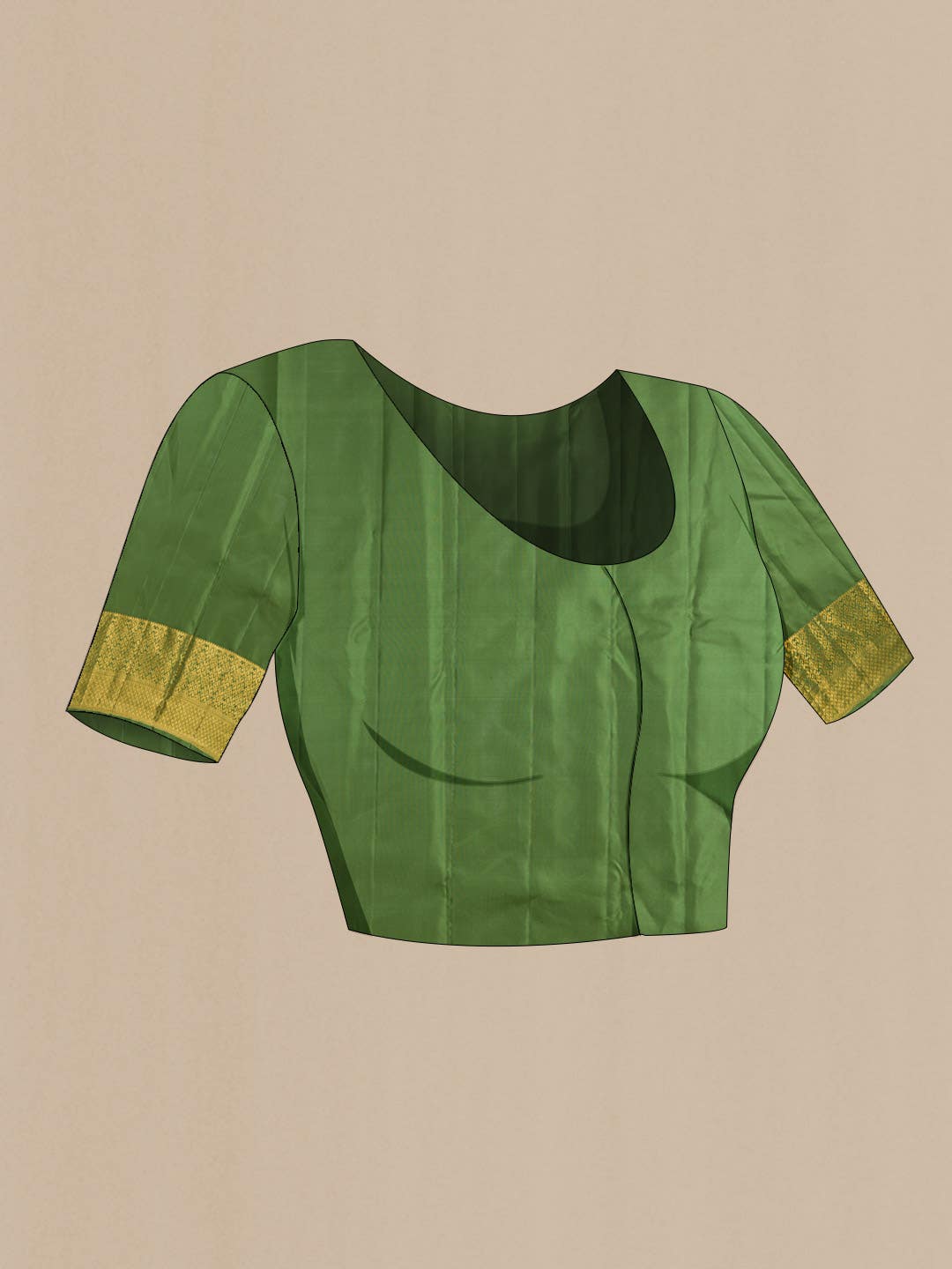 Green Kanchipuram Silk Saree