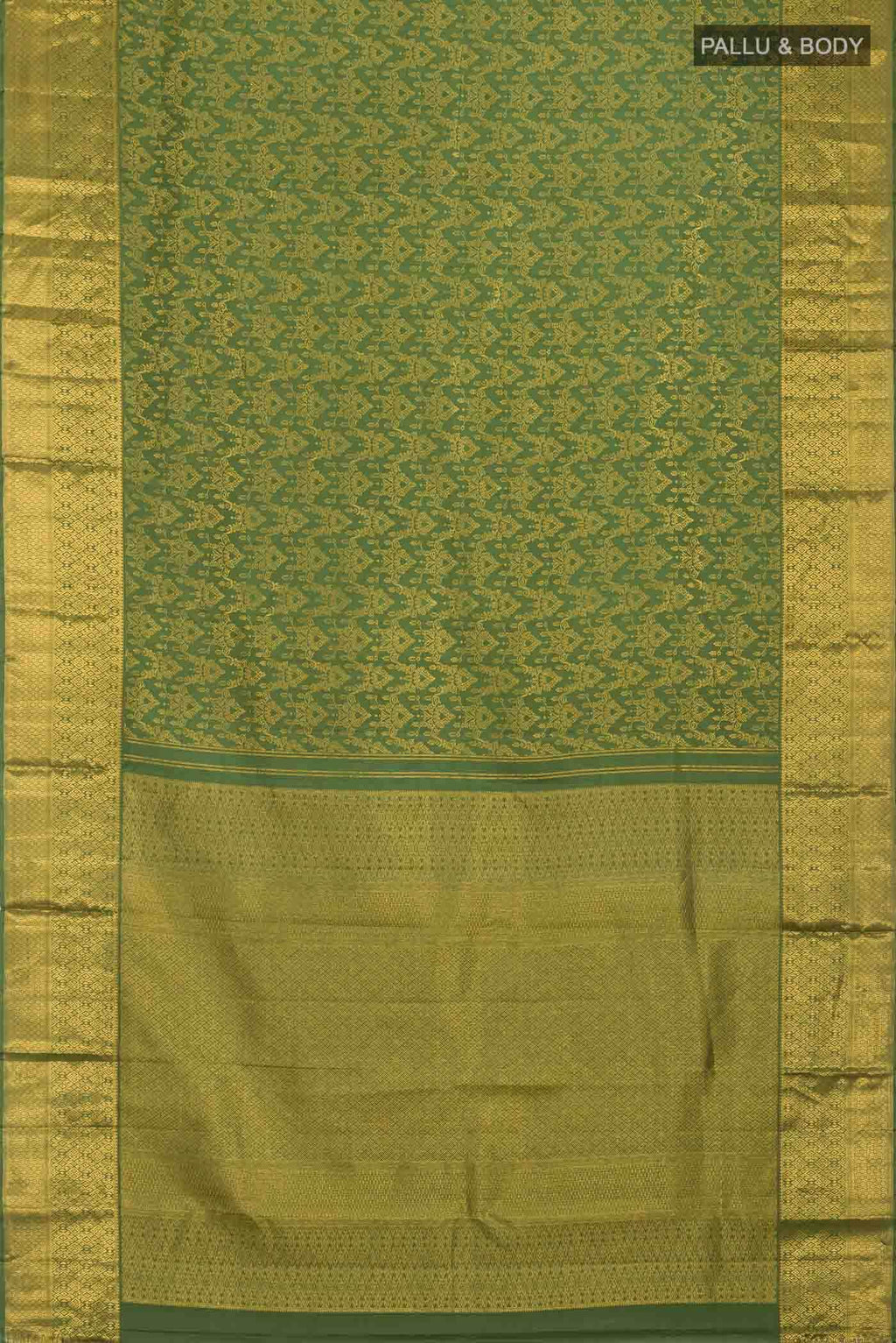 Green Kanchipuram Silk Saree