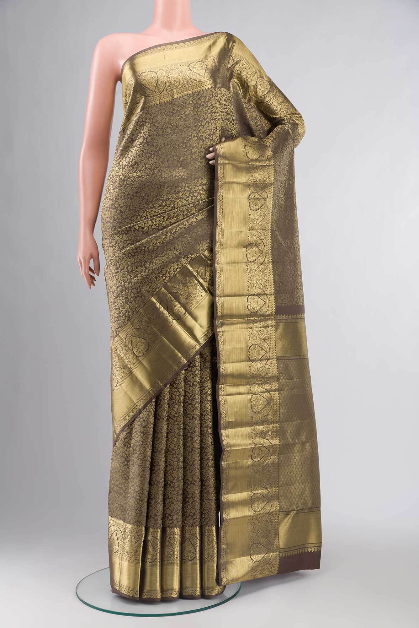 Green Kanchipuram Silk Saree