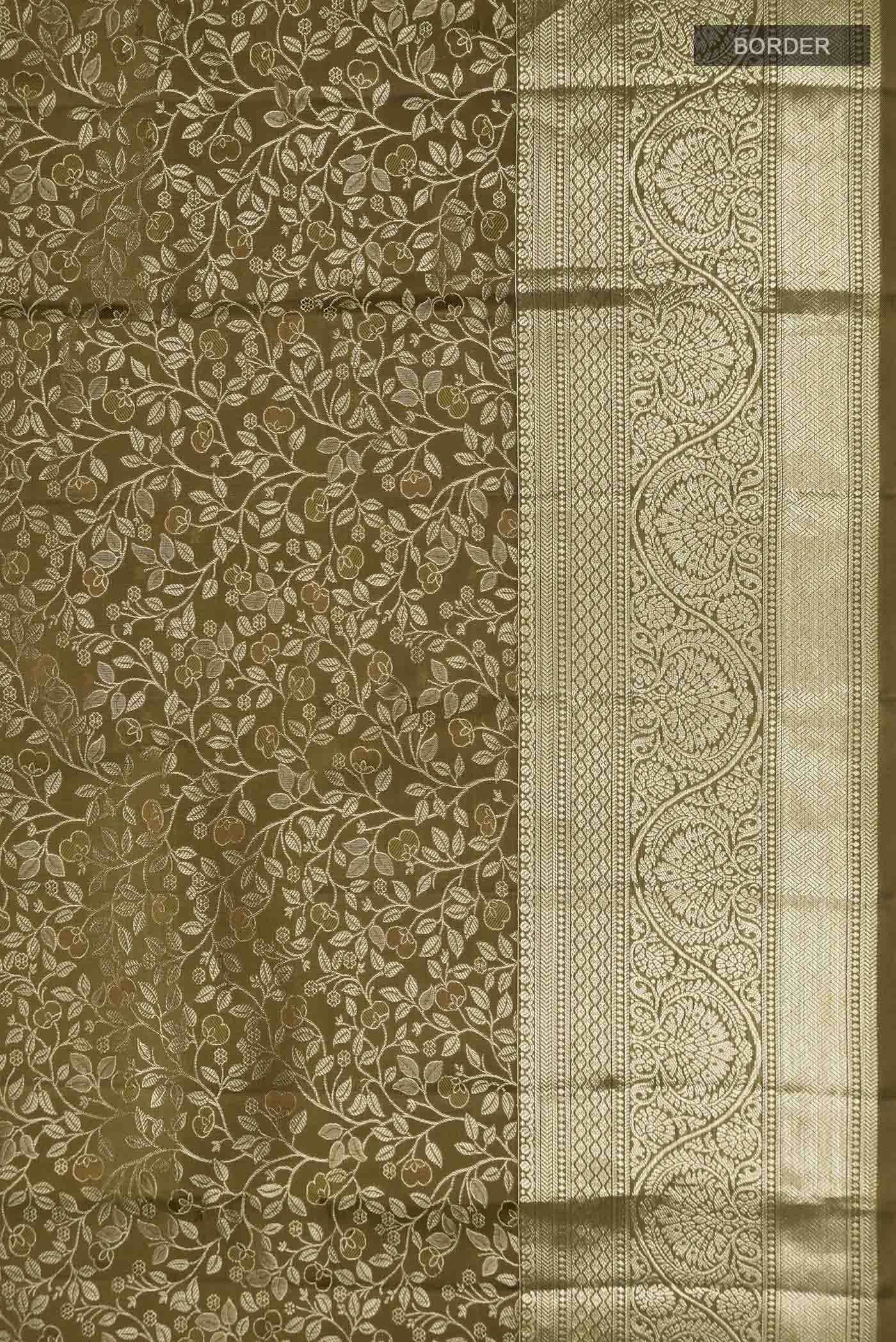 Green Kanchipuram Silk Saree