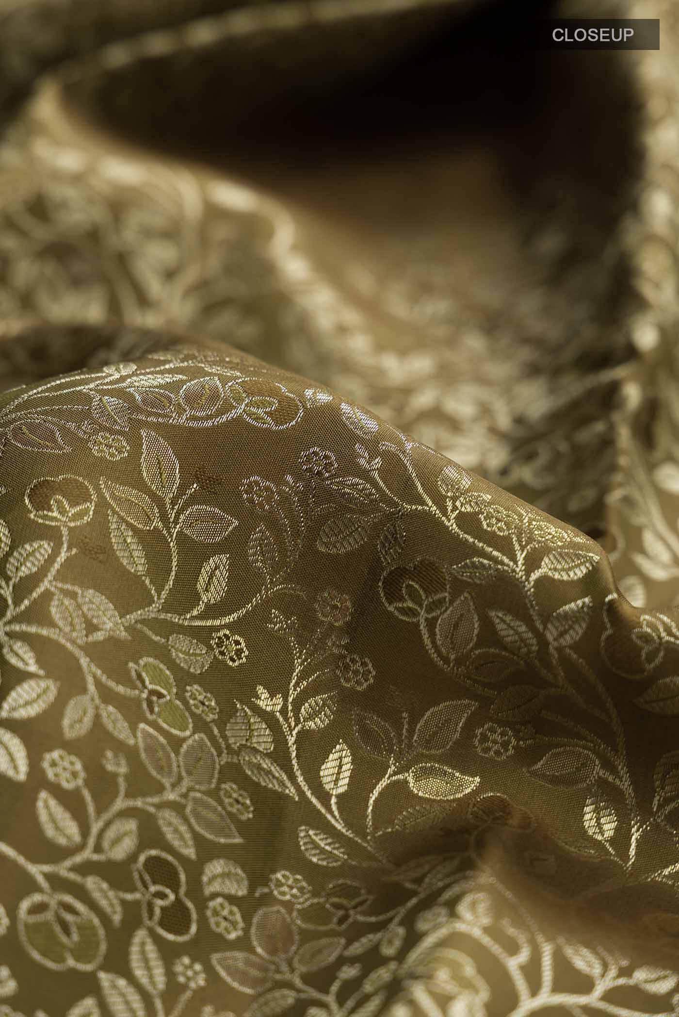 Green Kanchipuram Silk Saree