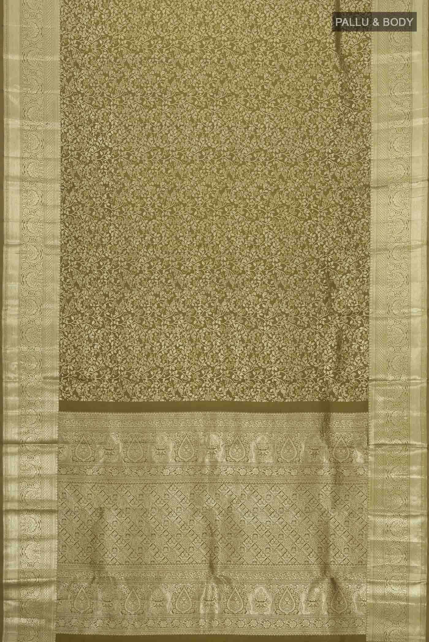 Green Kanchipuram Silk Saree