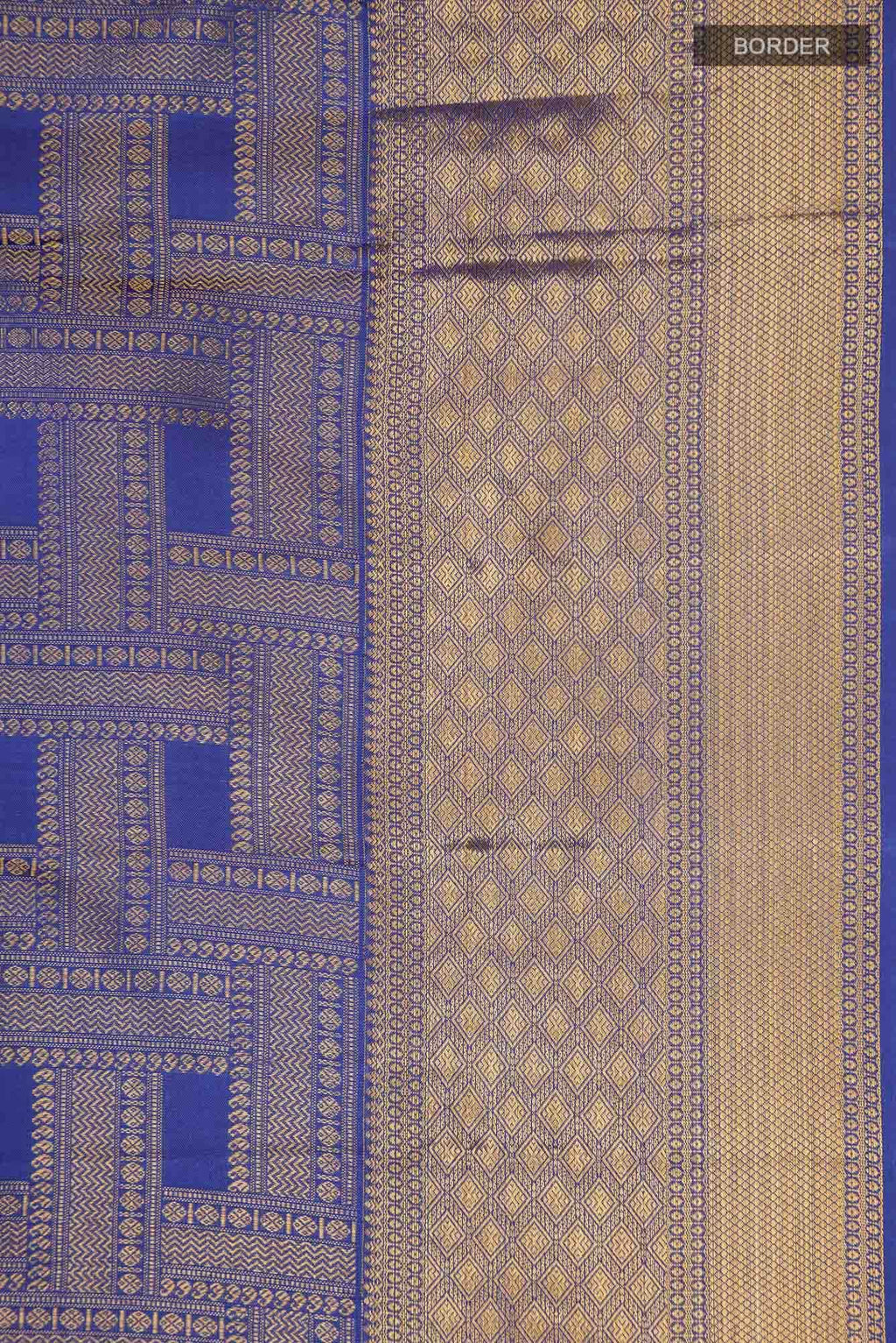 Blue Kanchipuram Silk Saree