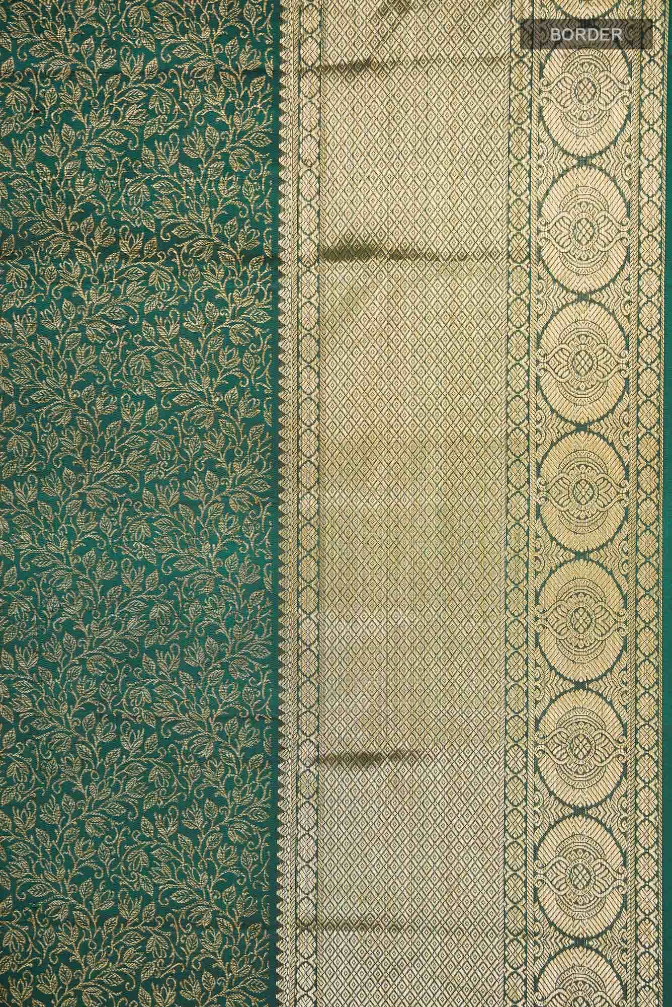 Green Kanchipuram Silk Saree