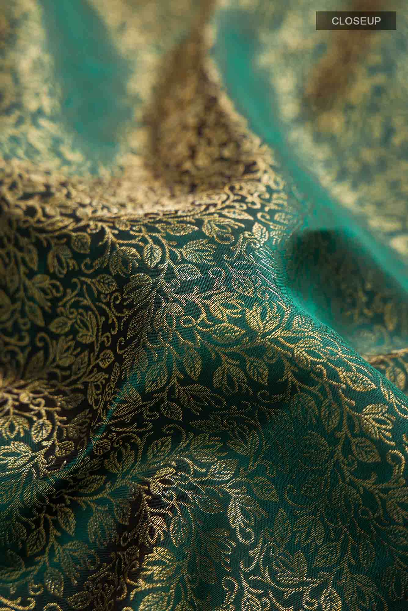 Green Kanchipuram Silk Saree