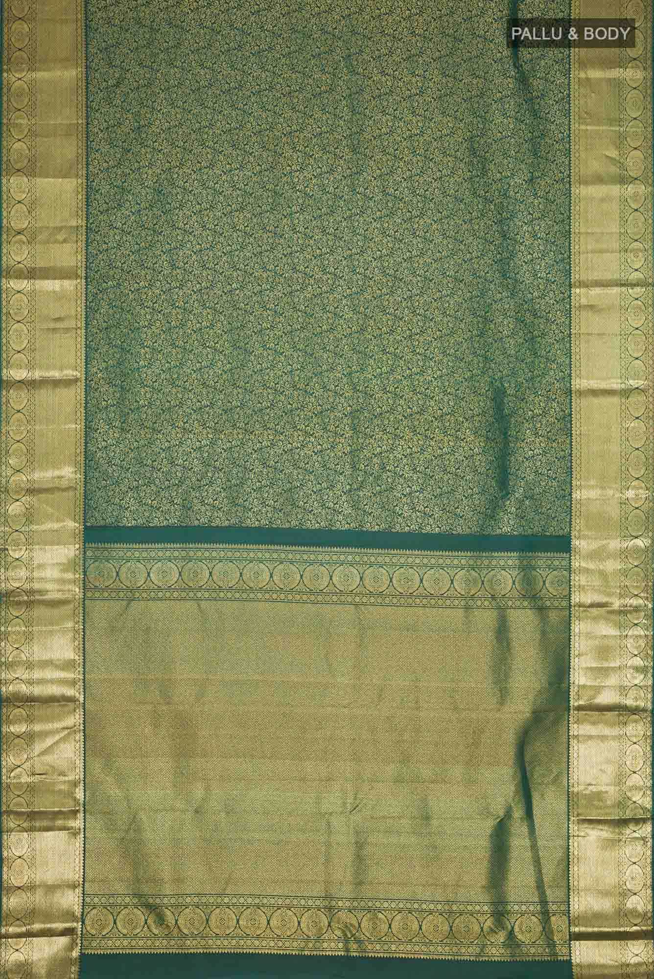 Green Kanchipuram Silk Saree