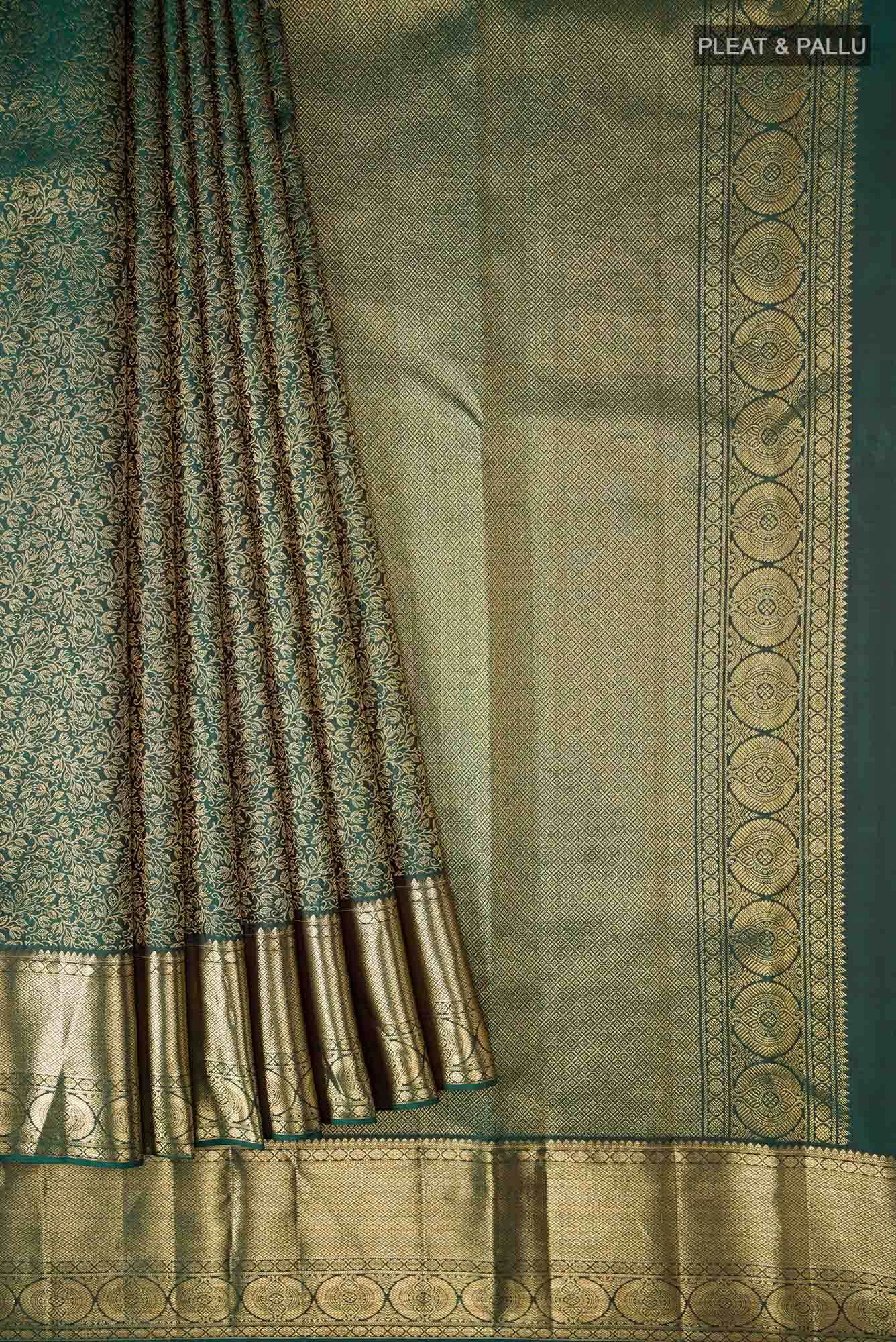 Green Kanchipuram Silk Saree