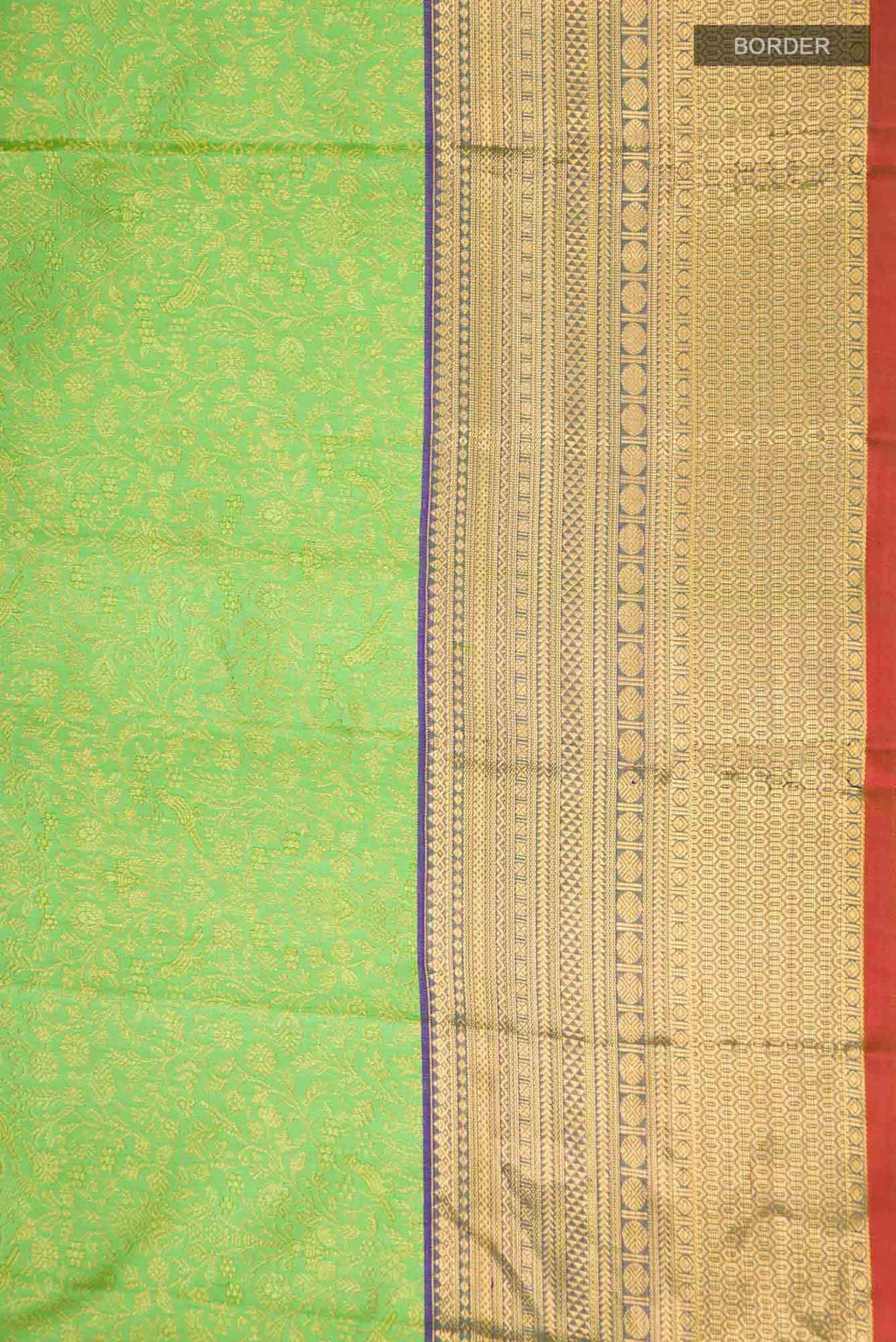 Green Kanchipuram Silk Saree