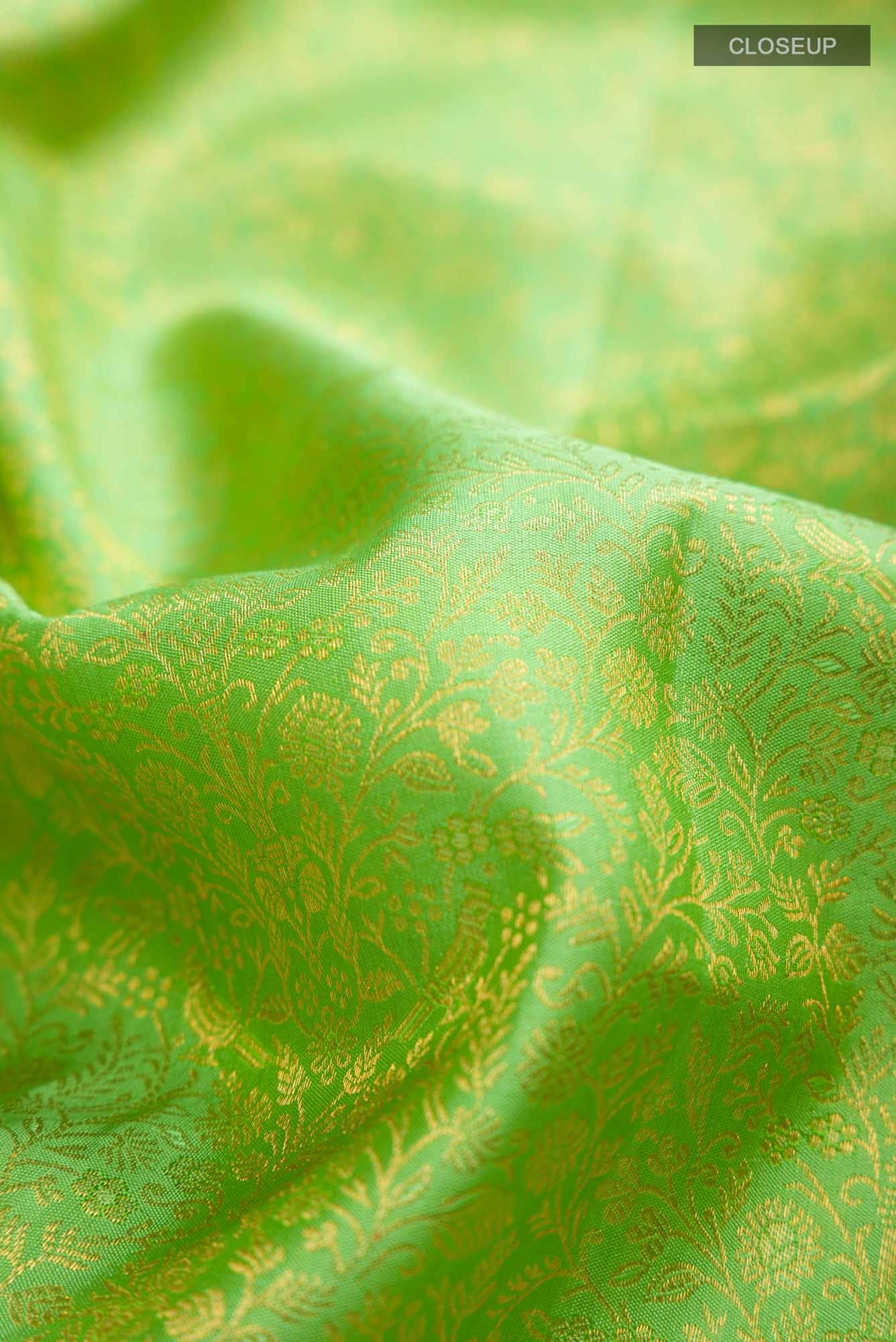 Green Kanchipuram Silk Saree