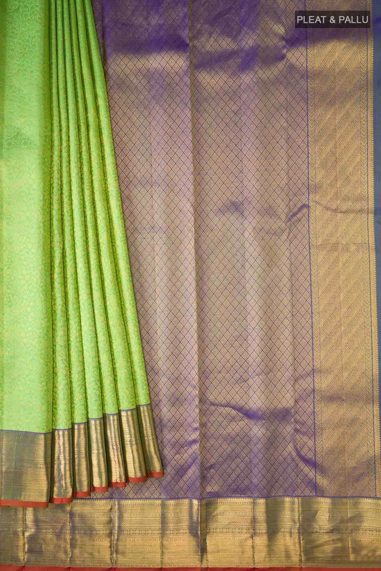 Green Kanchipuram Silk Saree