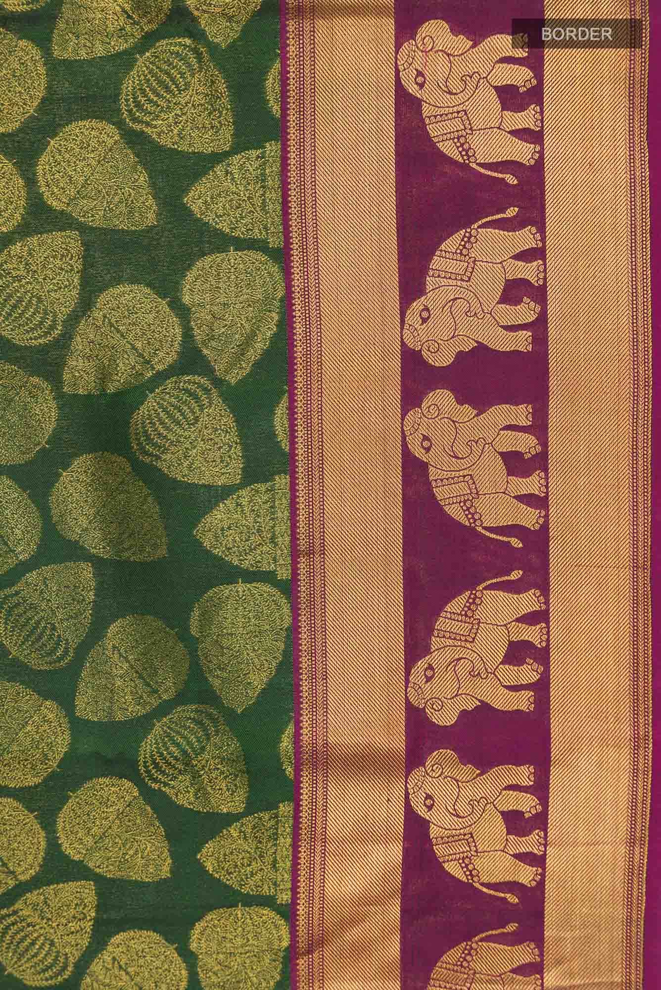 Green Kanchipuram Silk Saree