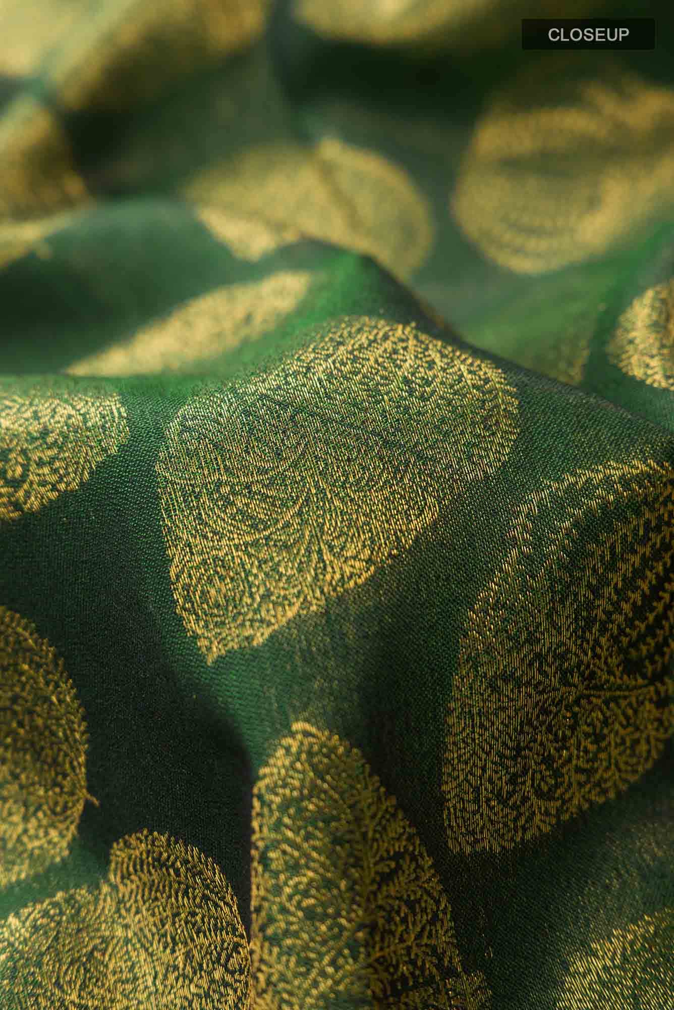 Green Kanchipuram Silk Saree