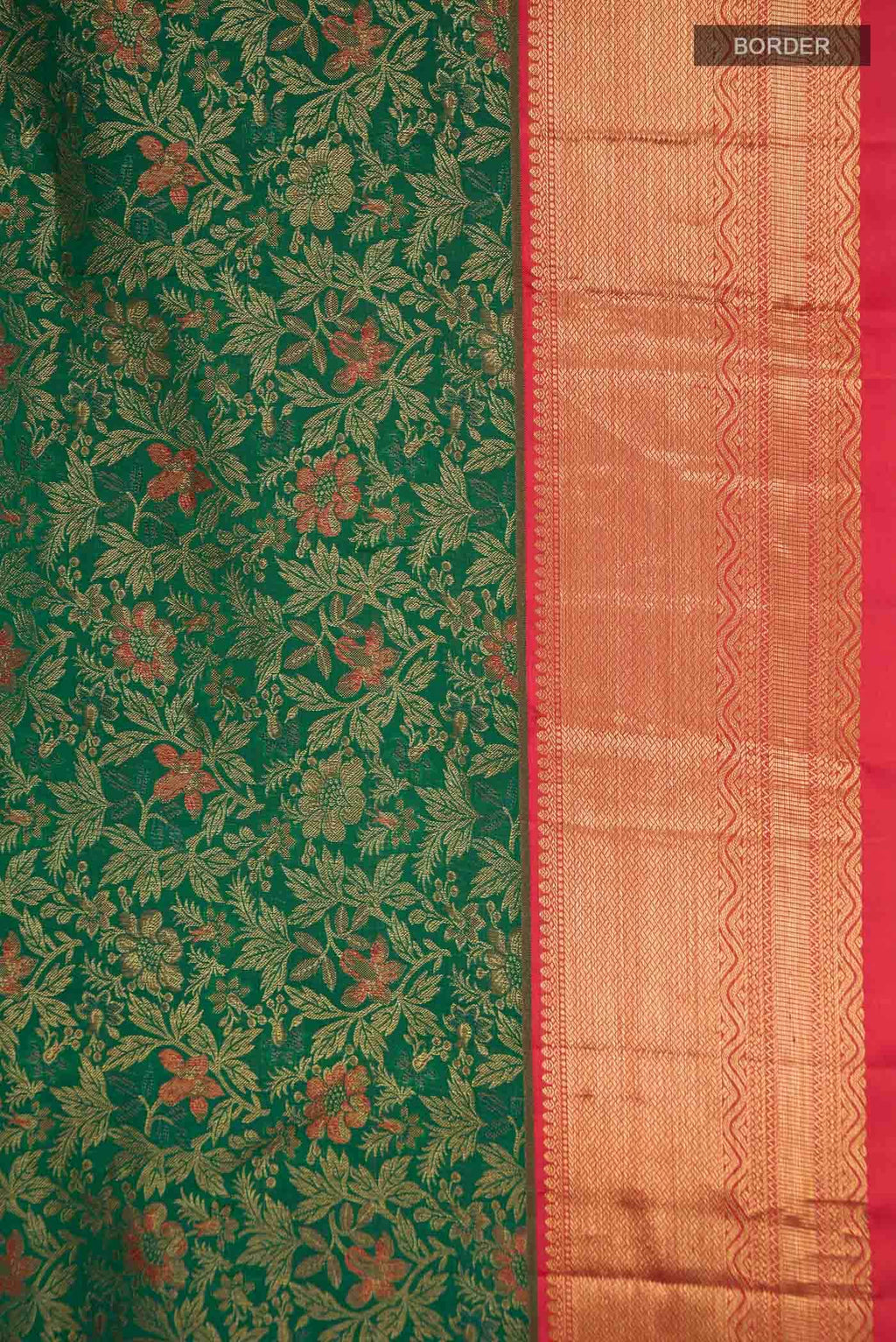 Green Kanchipuram Silk Saree