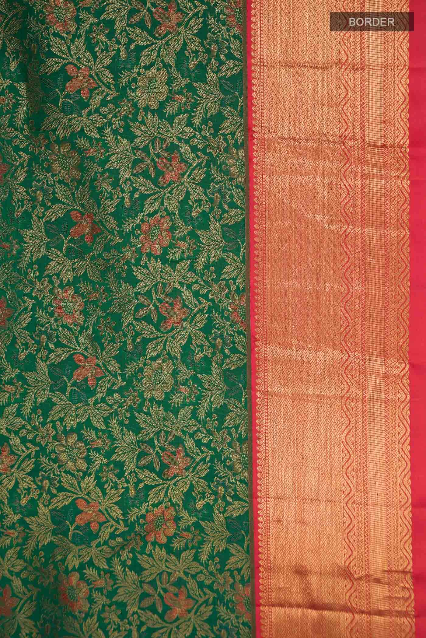 Green Kanchipuram Silk Saree