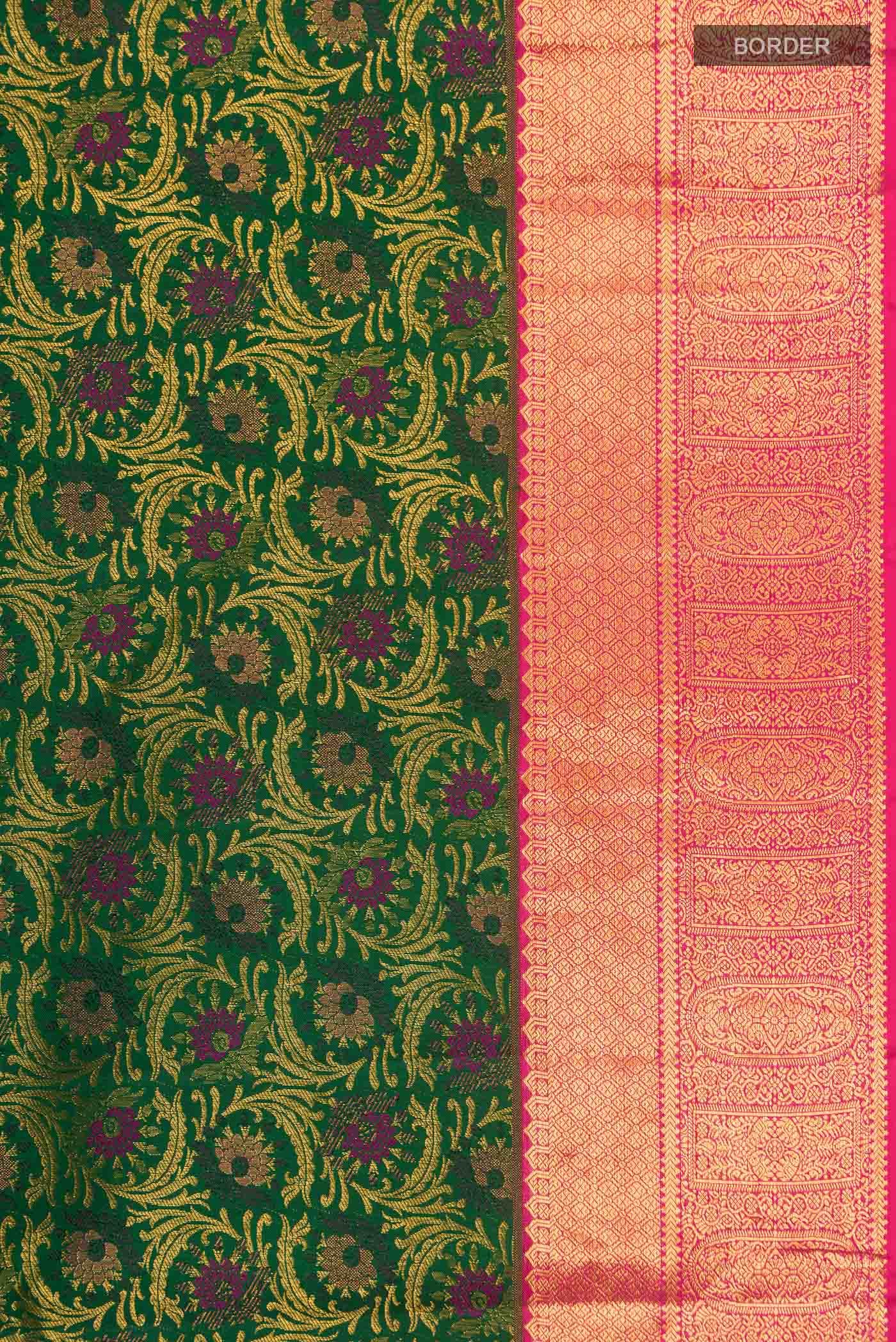 Green Kanchipuram Silk Saree